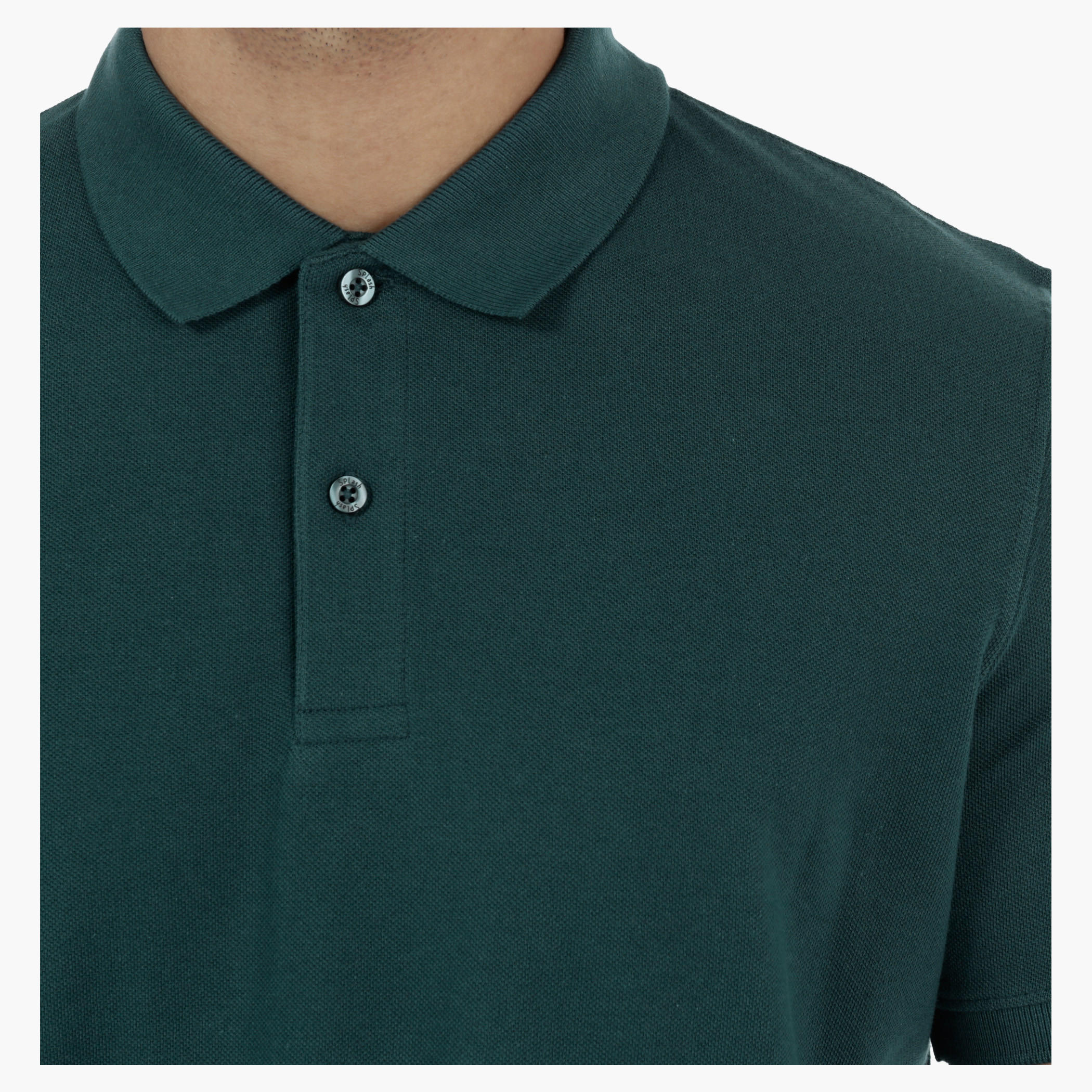 Casual Short Sleeves Polo Neck Cotton T-Shirt in Regular Fit-men-clothing-tshirtsandpolos-polos-image-4