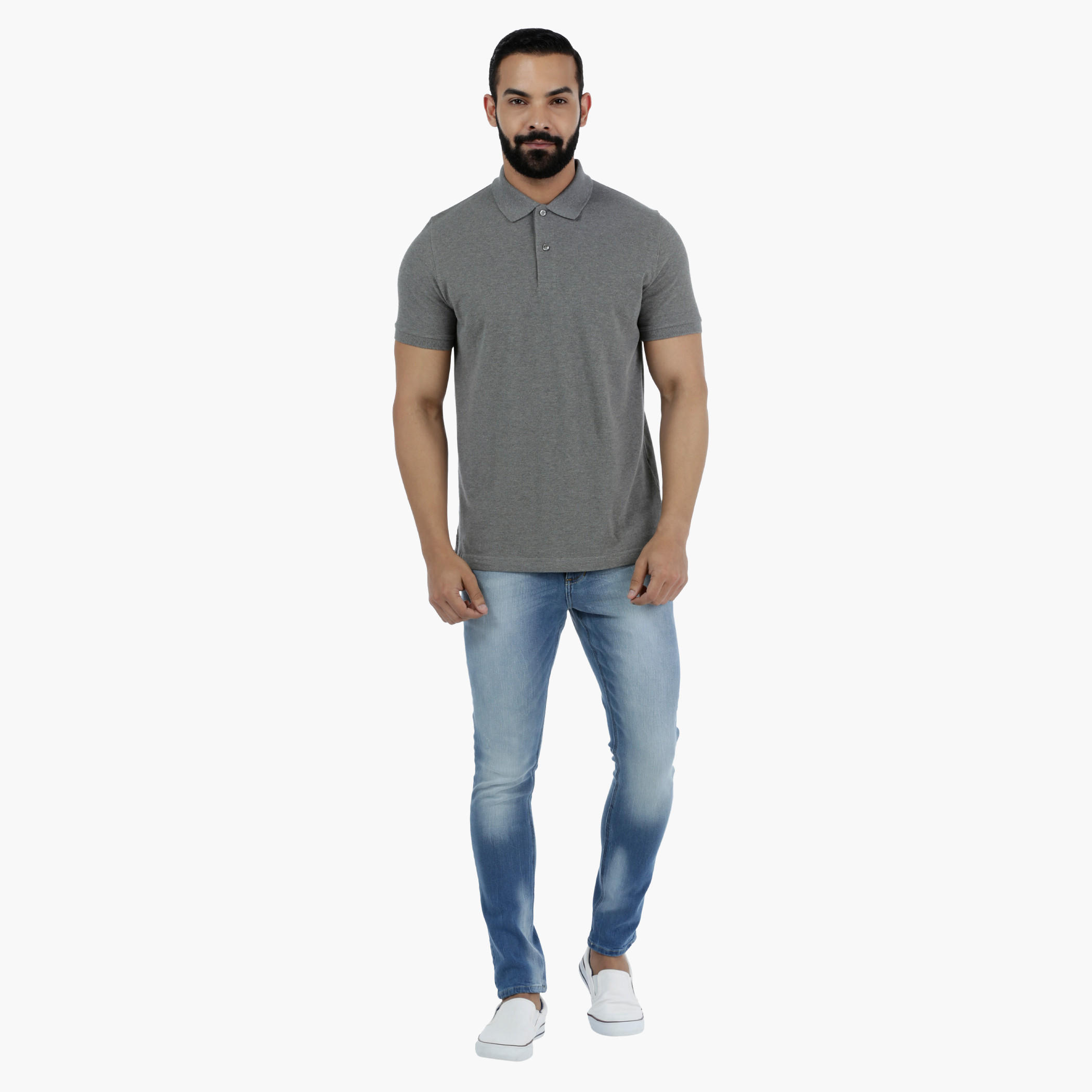 Casual Short Sleeves Polo Neck Cotton T-Shirt in Regular Fit-men-clothing-tshirtsandpolos-polos-image-10