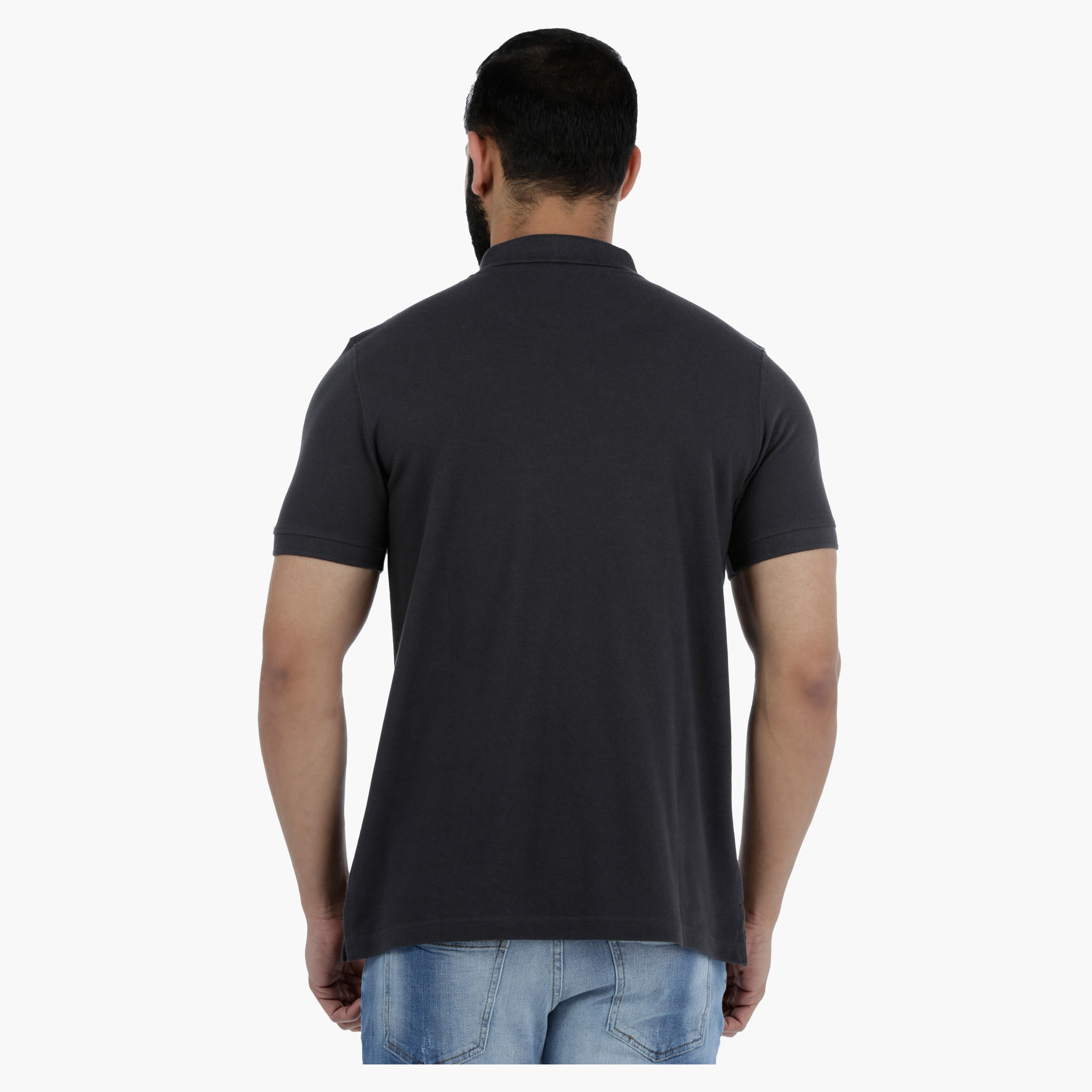 Casual Short Sleeves Polo Neck Cotton T-Shirt in Regular Fit-men-clothing-tshirtsandpolos-polos-image-12