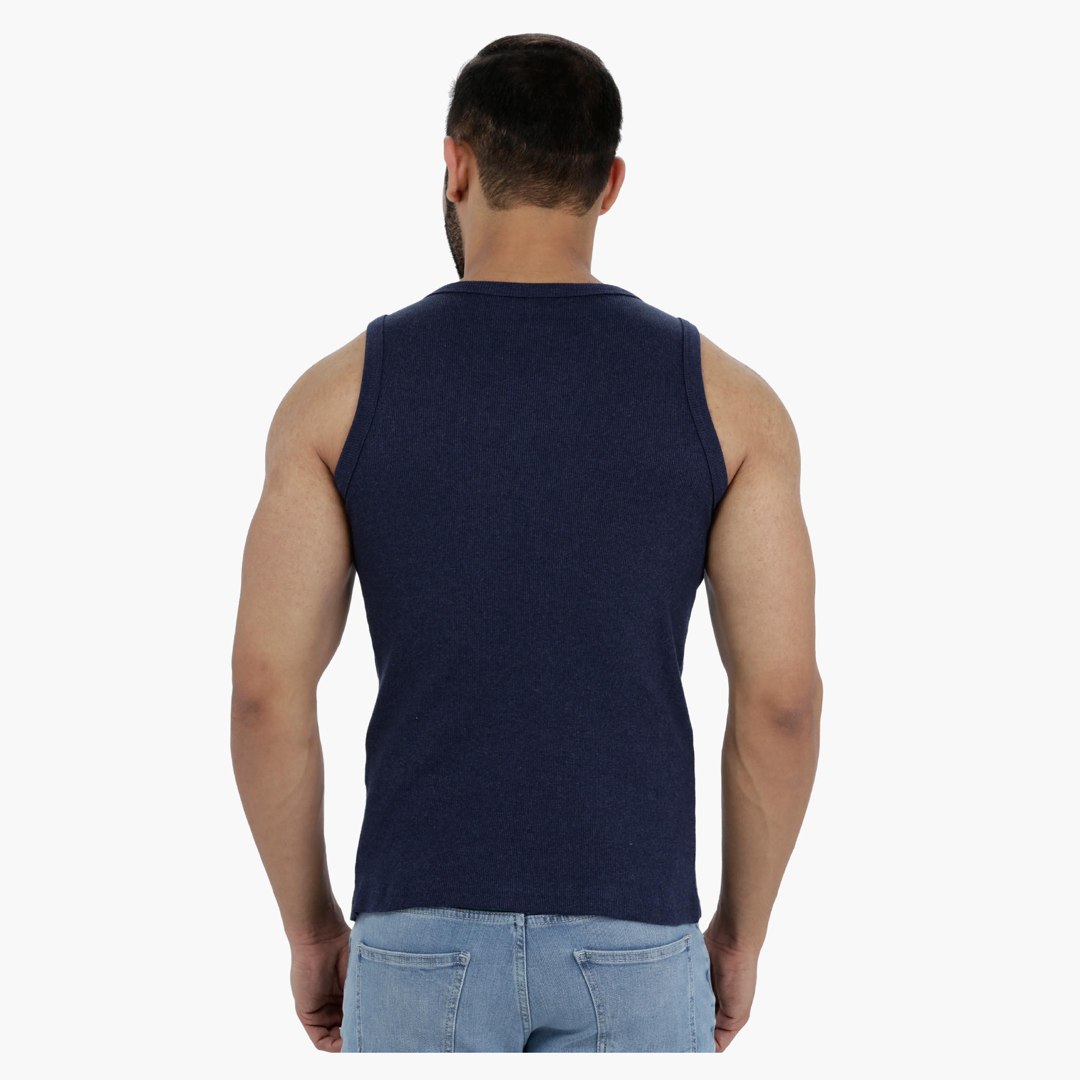 Round Neck Sleeveless Cotton Rib T-Shirt-men-clothing-tshirtsandpolos-vests-image-2