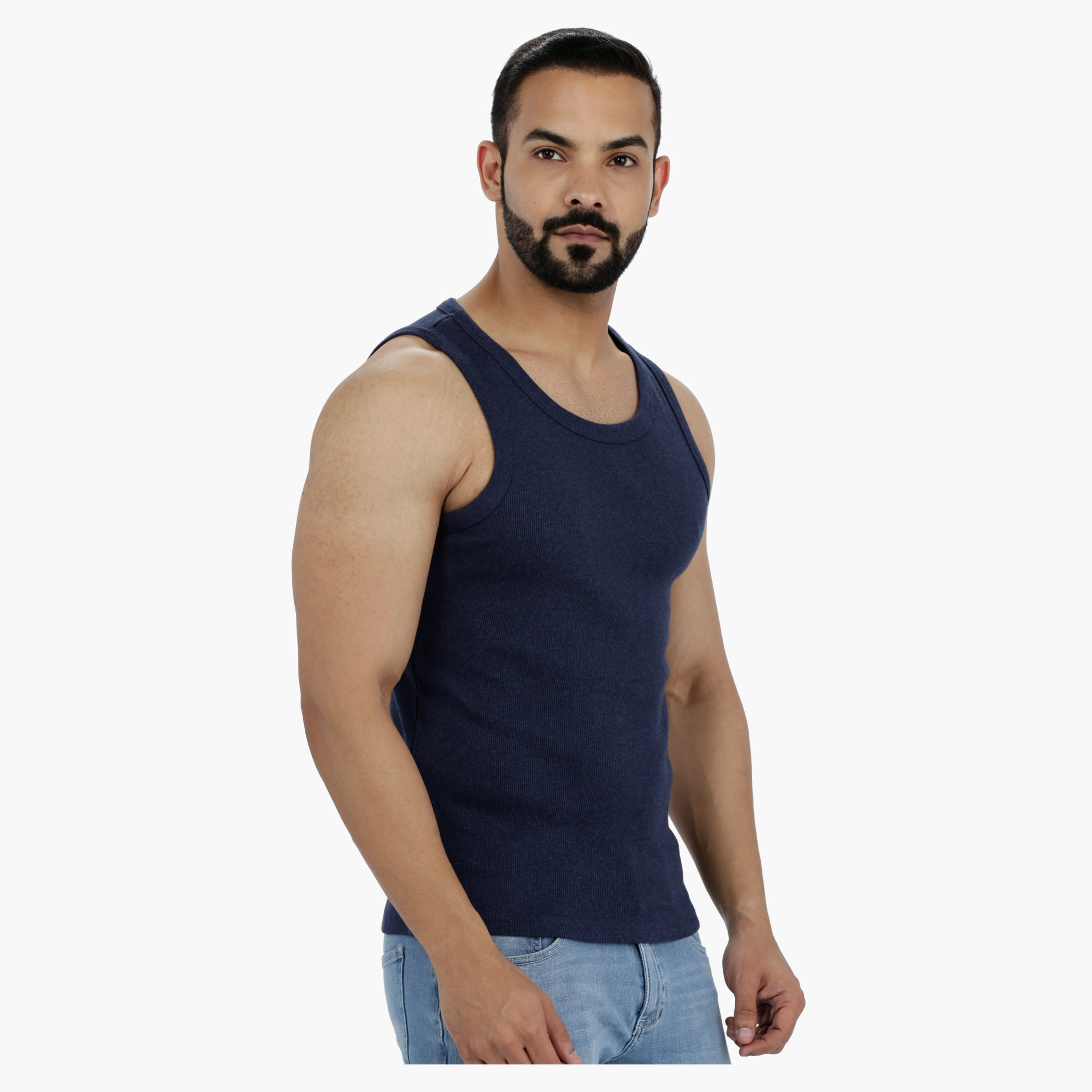 Round Neck Sleeveless Cotton Rib T-Shirt-men-clothing-tshirtsandpolos-vests-image-3