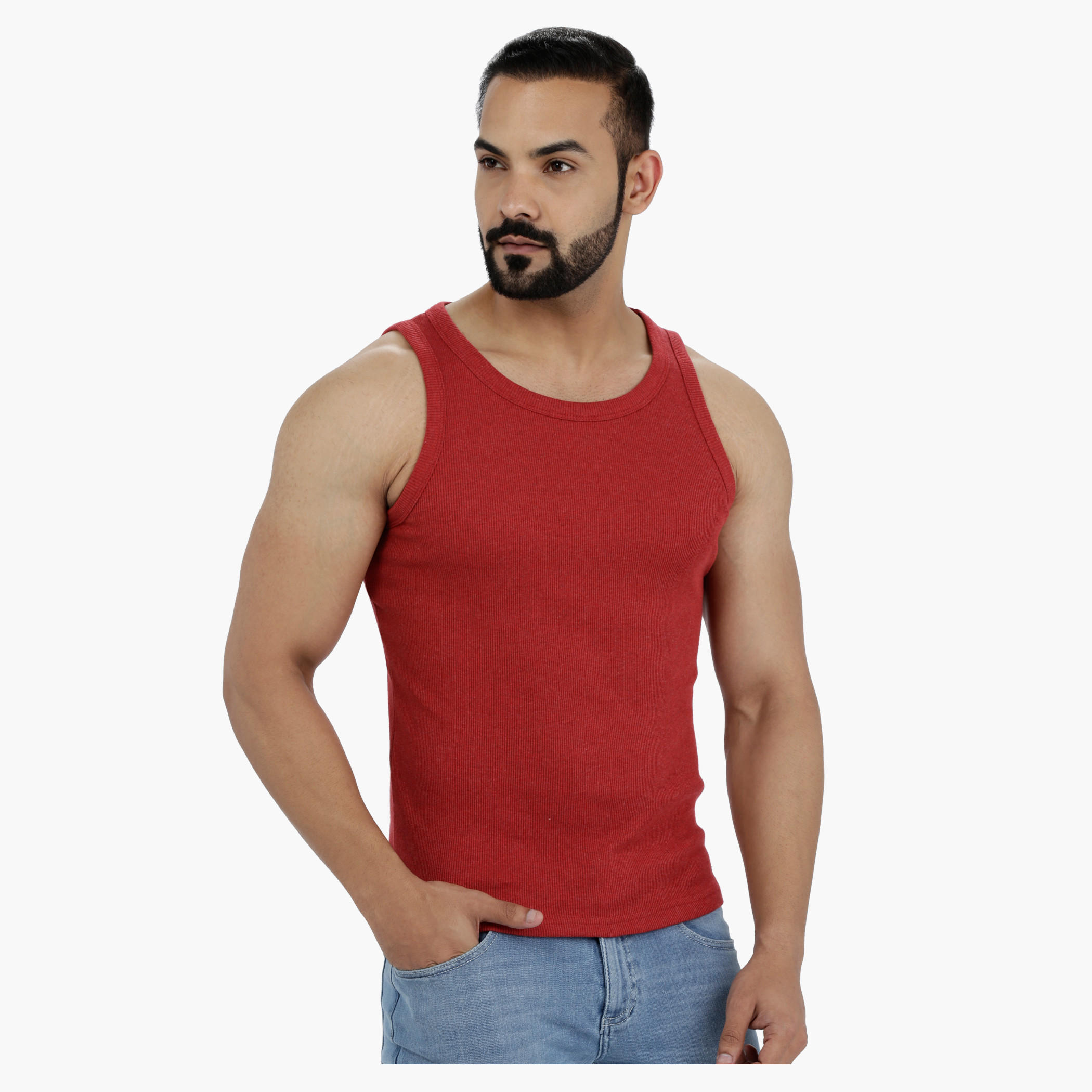 Round Neck Sleeveless Cotton Rib T-Shirt-men-clothing-tshirtsandpolos-vests-image-6