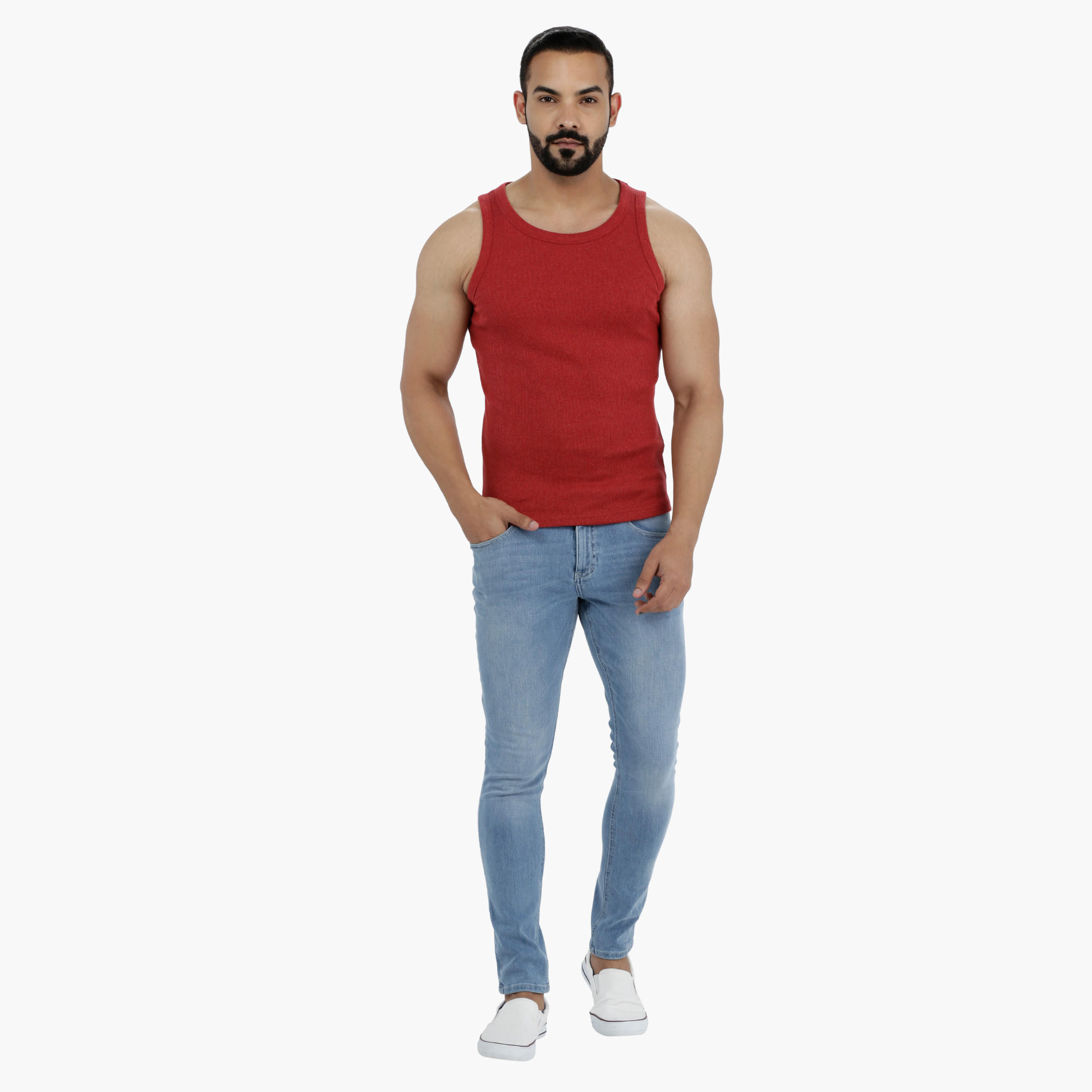 Round Neck Sleeveless Cotton Rib T-Shirt-men-clothing-tshirtsandpolos-vests-image-10