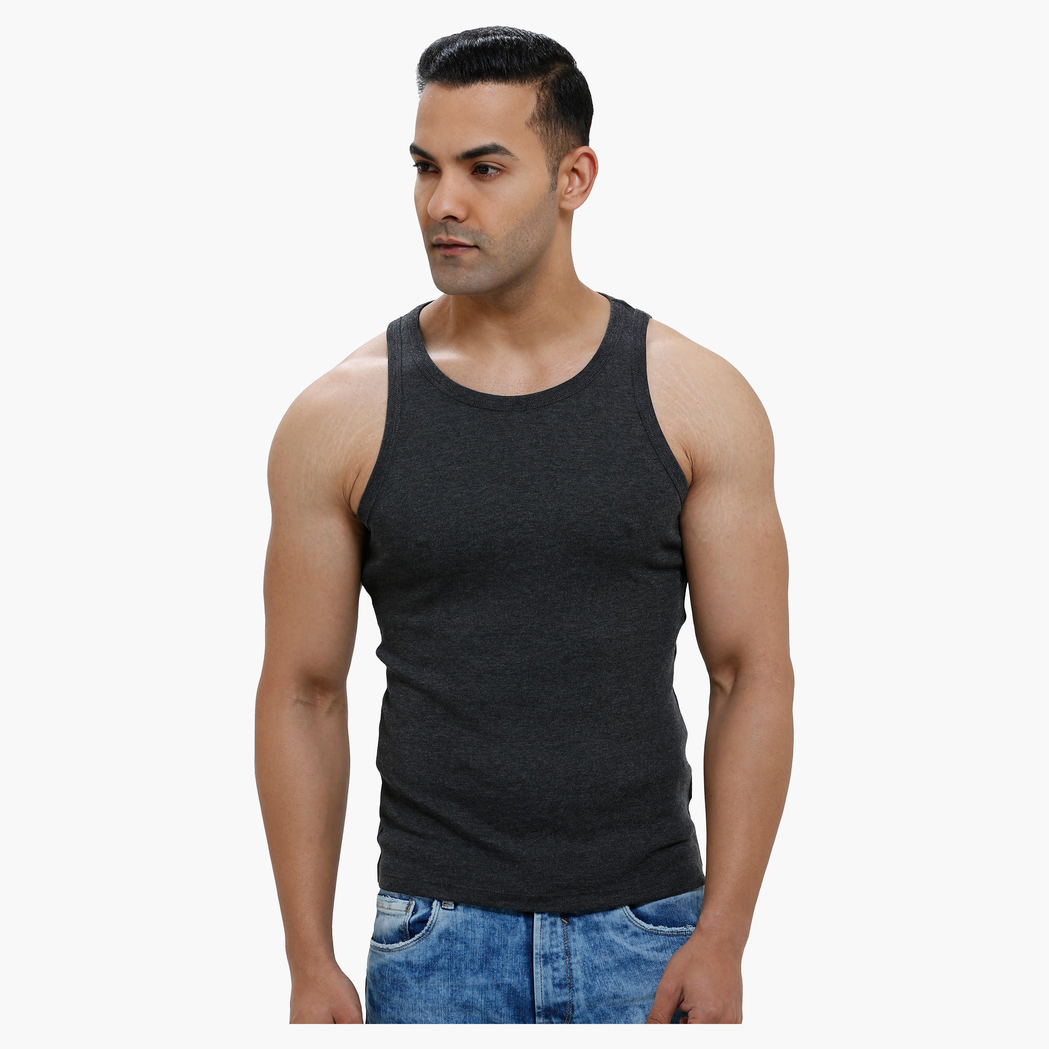 Sleeveless Vest in Regular Fit-men-clothing-tshirtsandpolos-vests-image-1