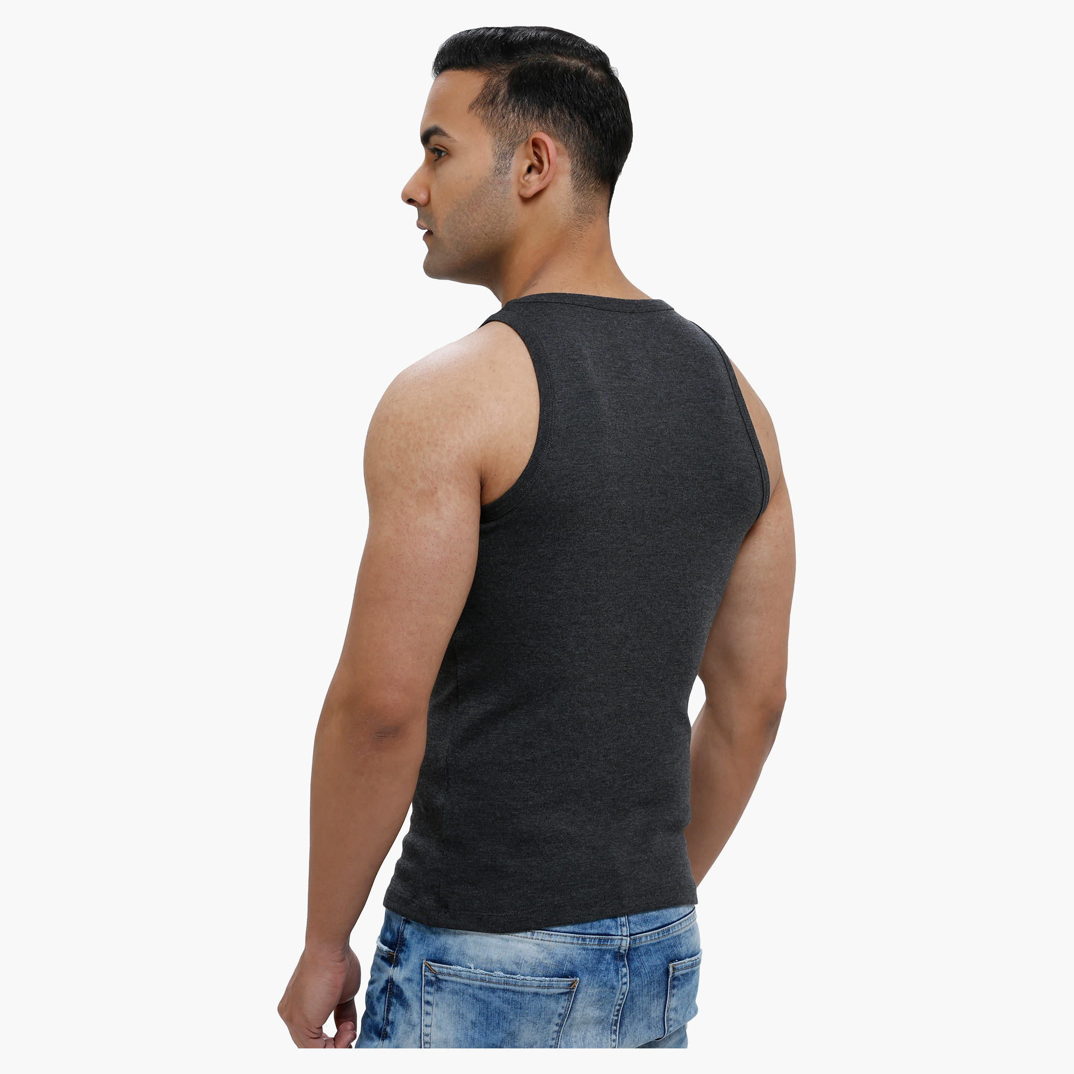 Sleeveless Vest in Regular Fit-men-clothing-tshirtsandpolos-vests-image-2