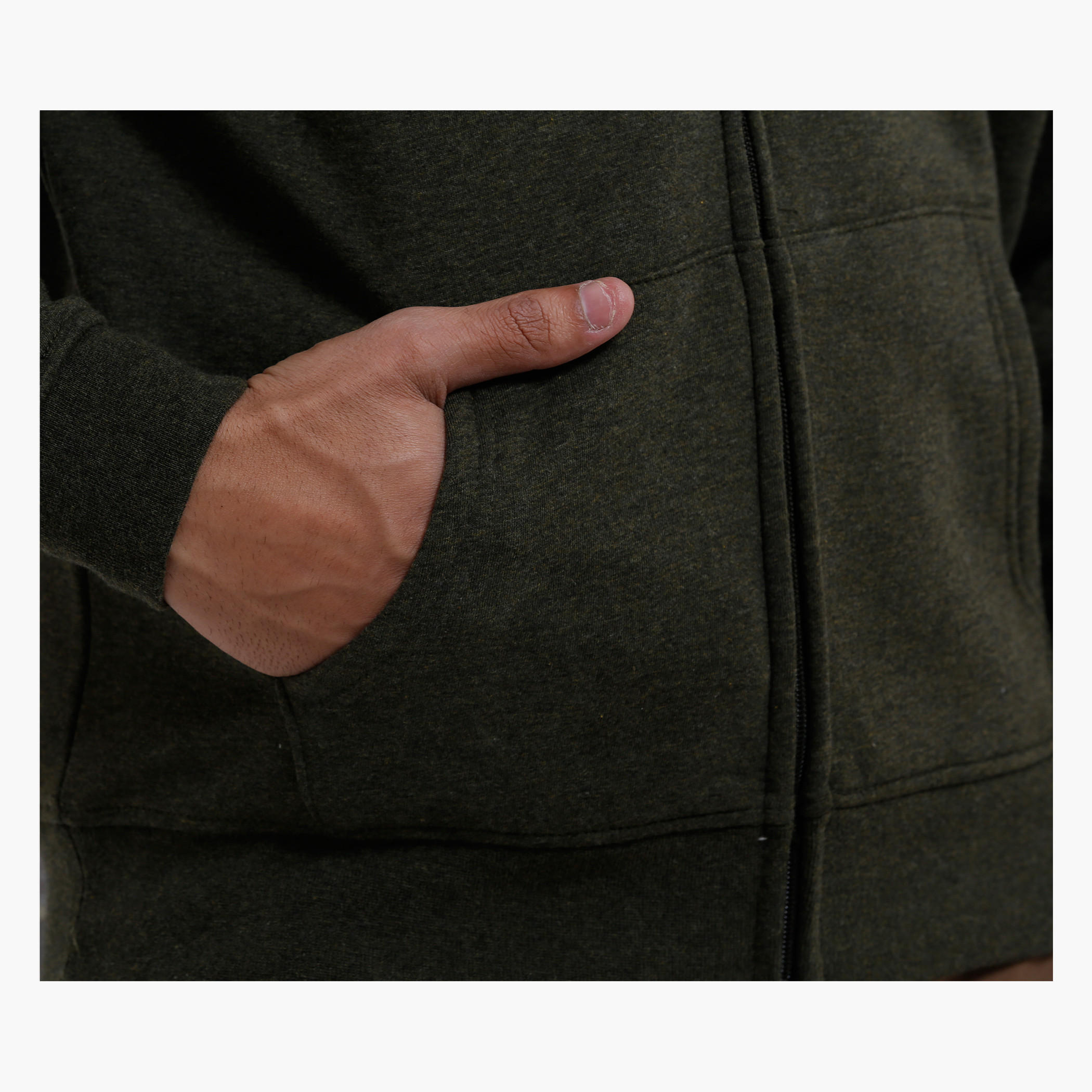 Hooded Long Sleeves Sweatshirt with Zip Closure-men-winterwear-hoodiesandsweatshirts-image-9