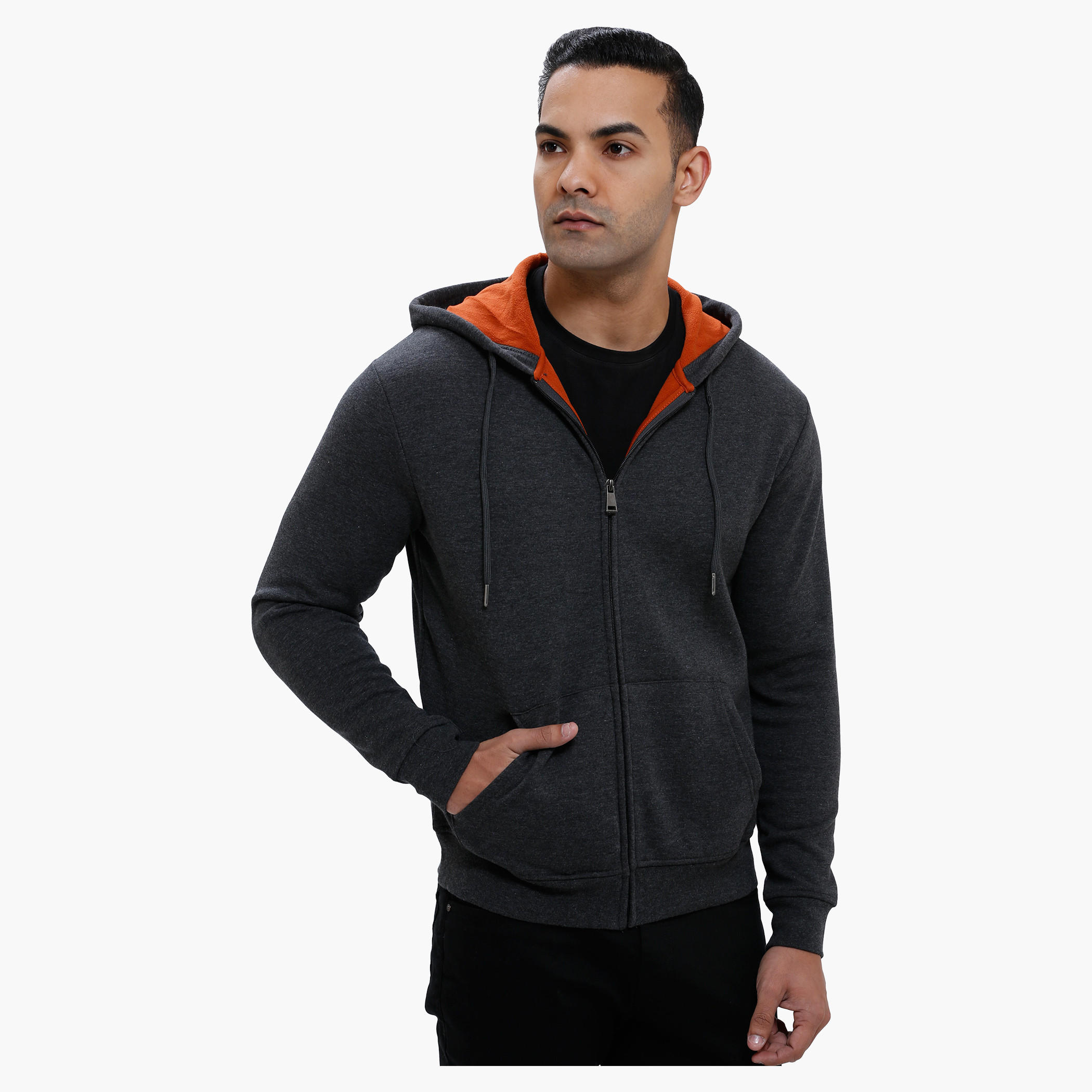 Hooded Long Sleeves Sweatshirt with Zip Closure-men-winterwear-hoodiesandsweatshirts-image-11