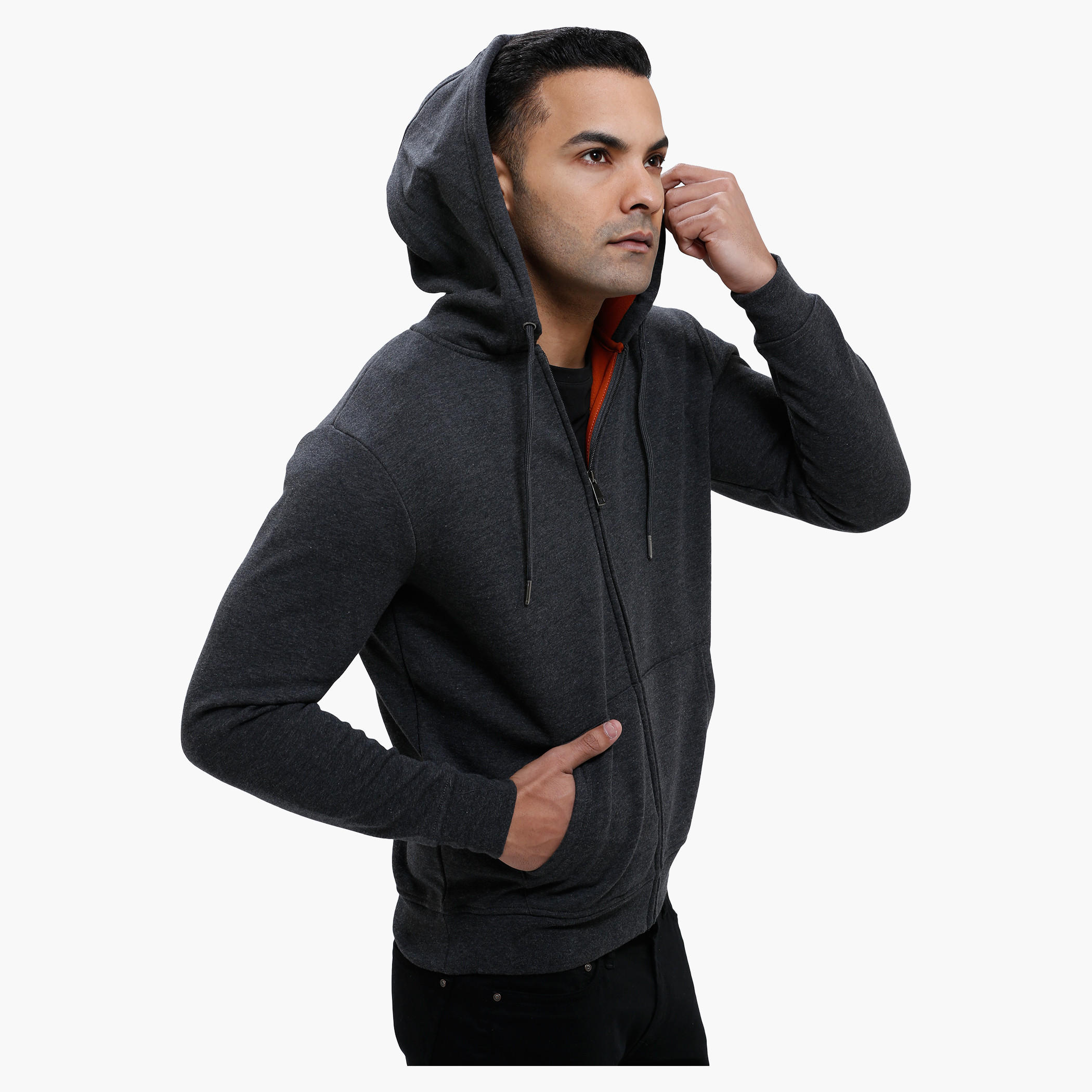 Hooded Long Sleeves Sweatshirt with Zip Closure-men-winterwear-hoodiesandsweatshirts-image-13