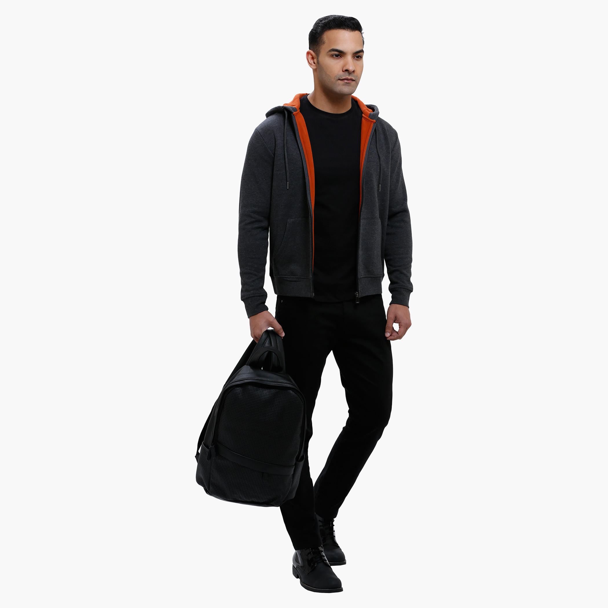 Hooded Long Sleeves Sweatshirt with Zip Closure-men-winterwear-hoodiesandsweatshirts-image-15