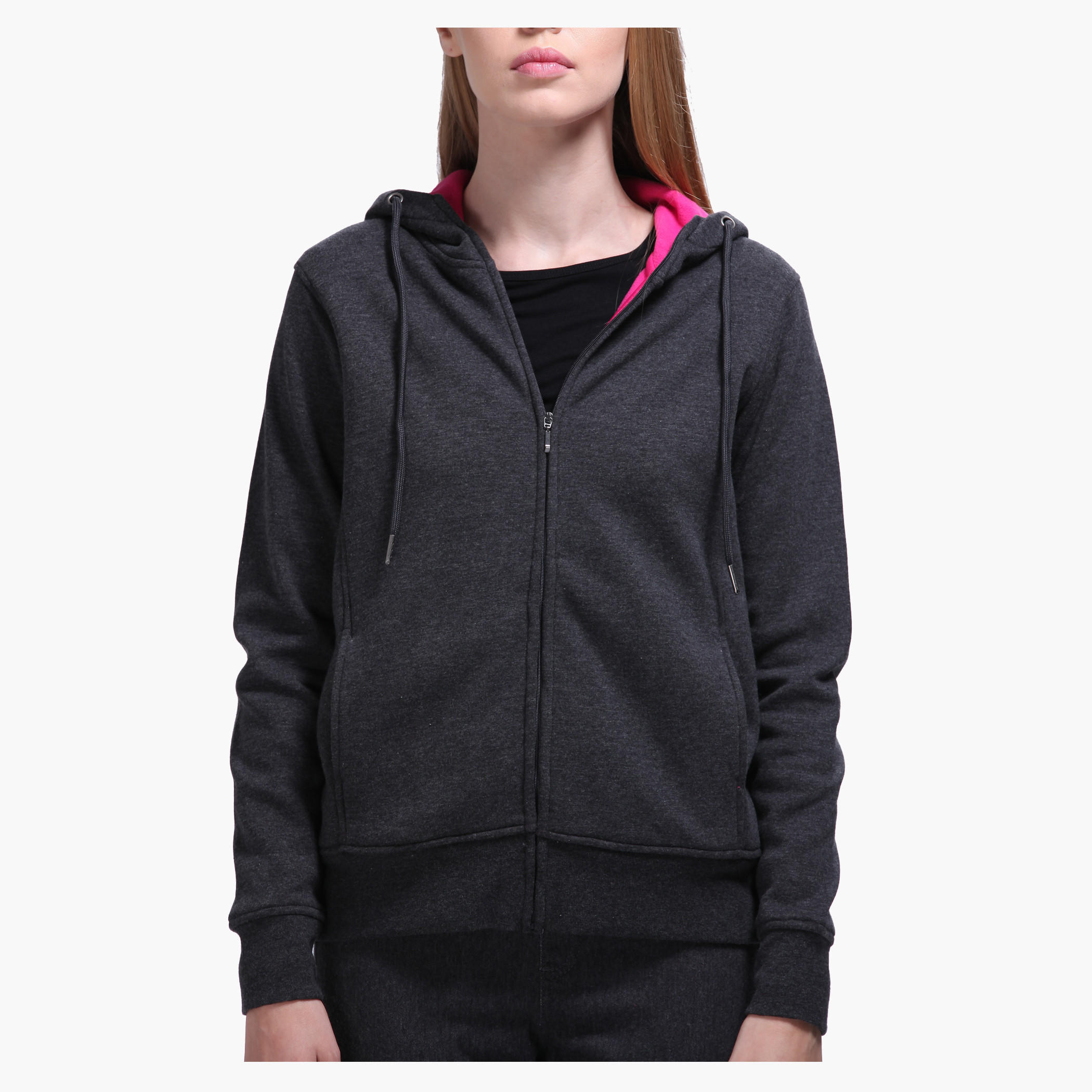 Solid Colour Hooded Jacket-women-winterwear-hoodiesandsweatshirts-hoodies-image-4