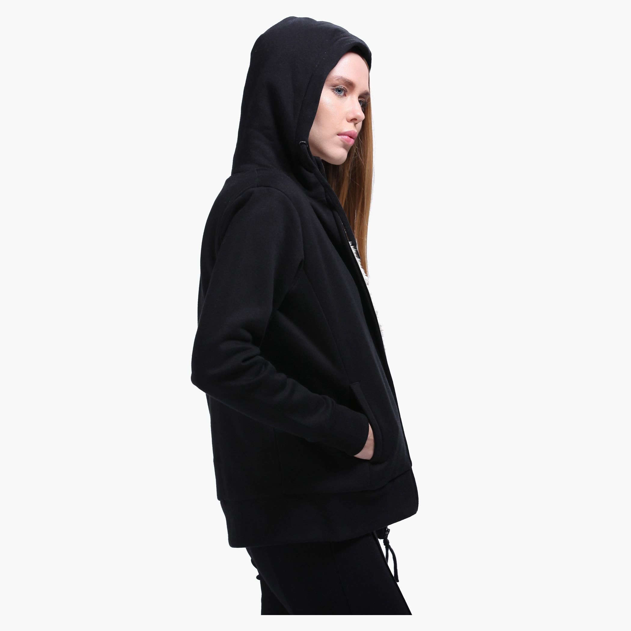 Solid Colour Hooded Jacket-women-winterwear-hoodiesandsweatshirts-hoodies-image-8
