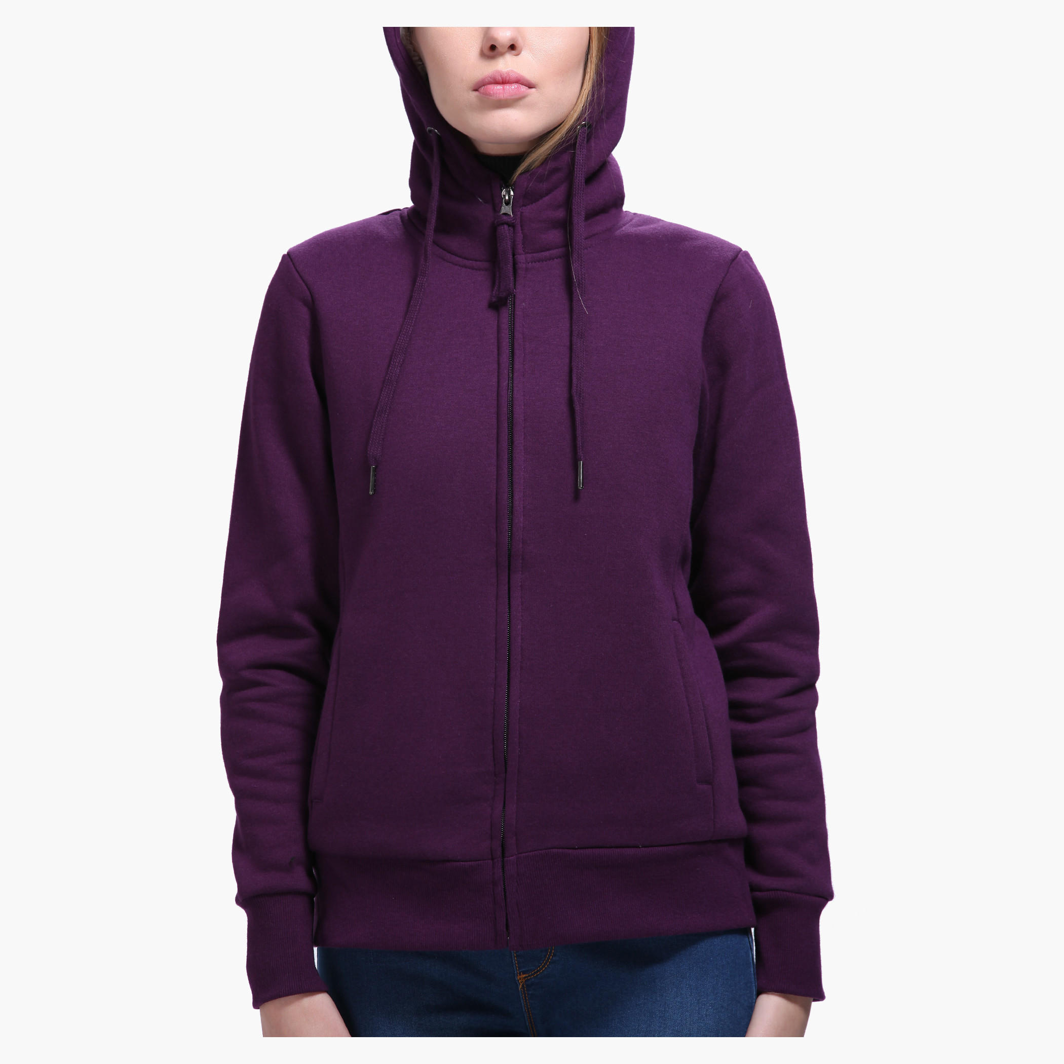 Solid Colour Hooded Jacket-women-winterwear-hoodiesandsweatshirts-hoodies-image-14