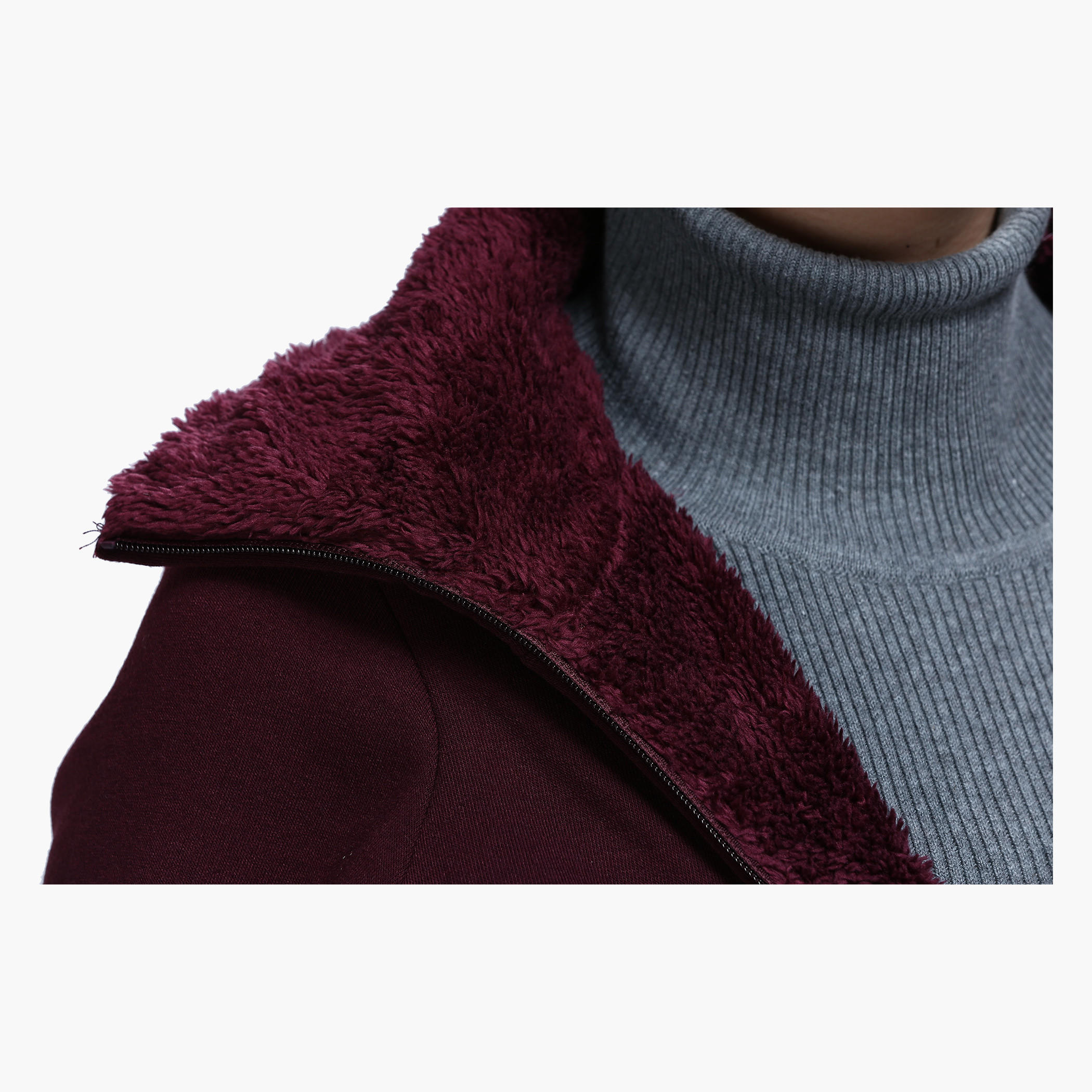 Long Sleeves Jacket with Ribbed Hem-women-winterwear-coatsandjackets-jackets-image-4