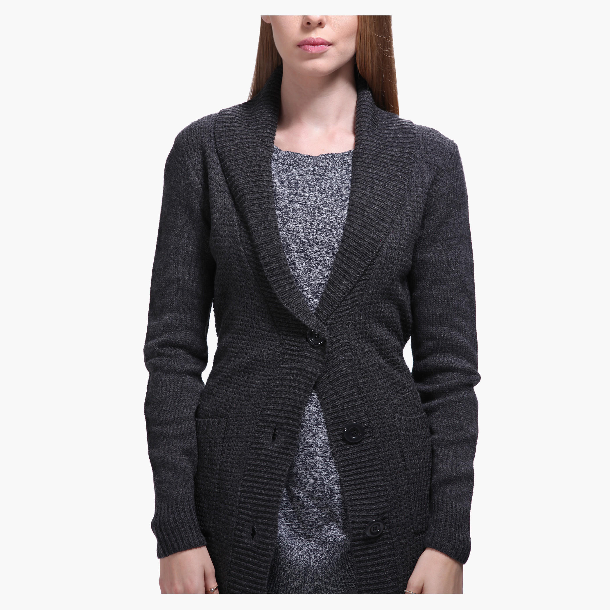 Textured Sweater with Long Sleeves-women-clothing-cardigansandjumpers-jumpers-image-4