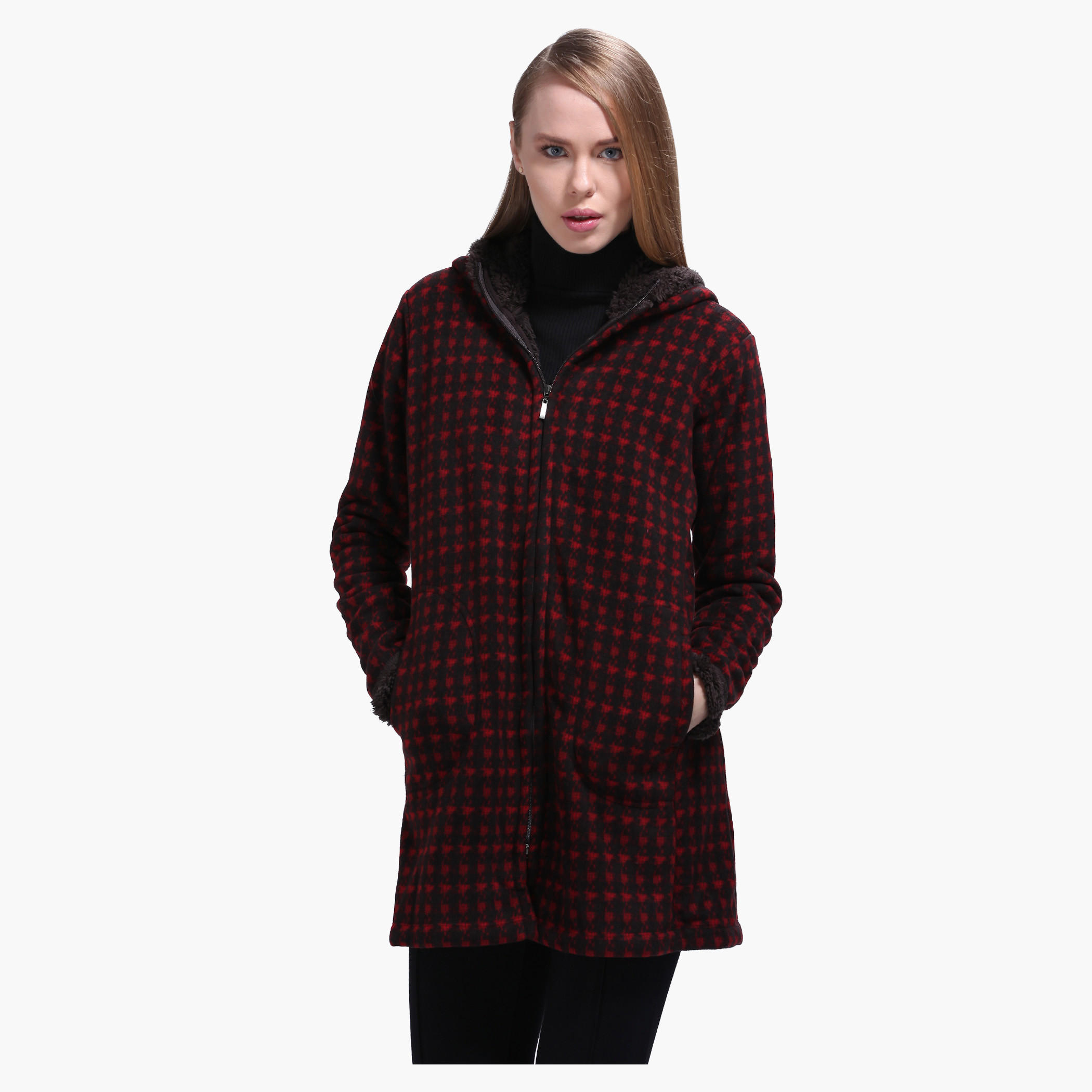 Checkered Jacket with Hood-women-clothing-coatsandjackets-coats-image-6