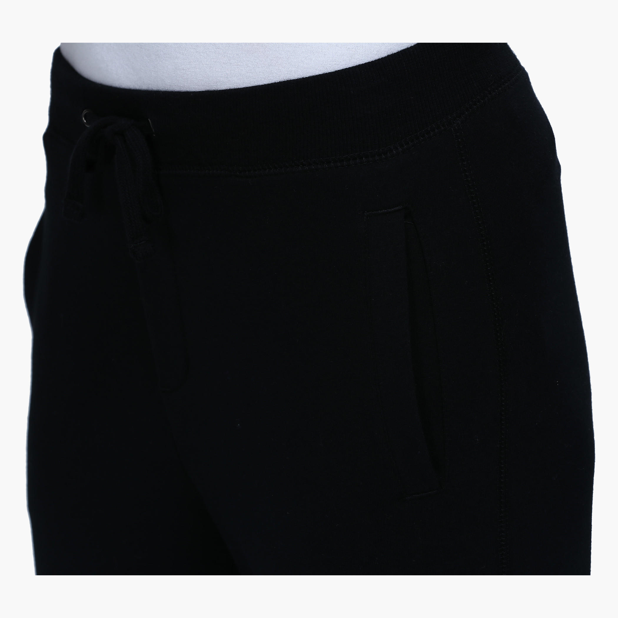Knitted Jog Pants with Drawstring Waistband and Ribbed Cuffs-women-clothing-bottoms-joggers-image-4