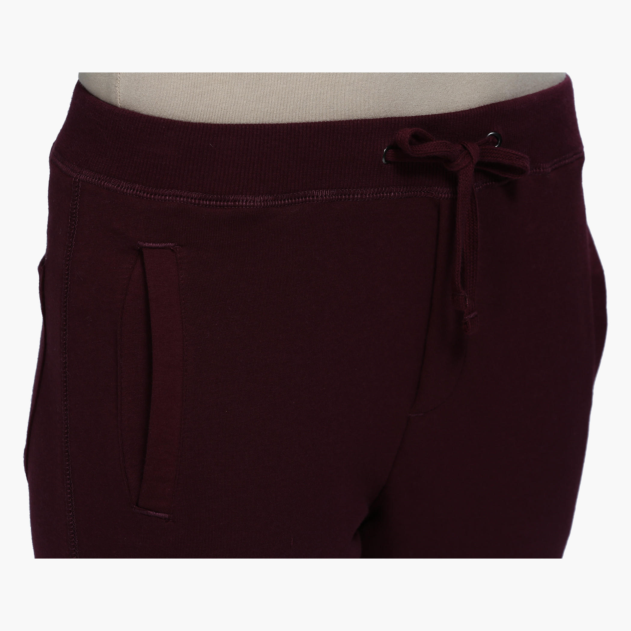 Knitted Jog Pants with Drawstring Waistband and Ribbed Cuffs-women-clothing-bottoms-joggers-image-14