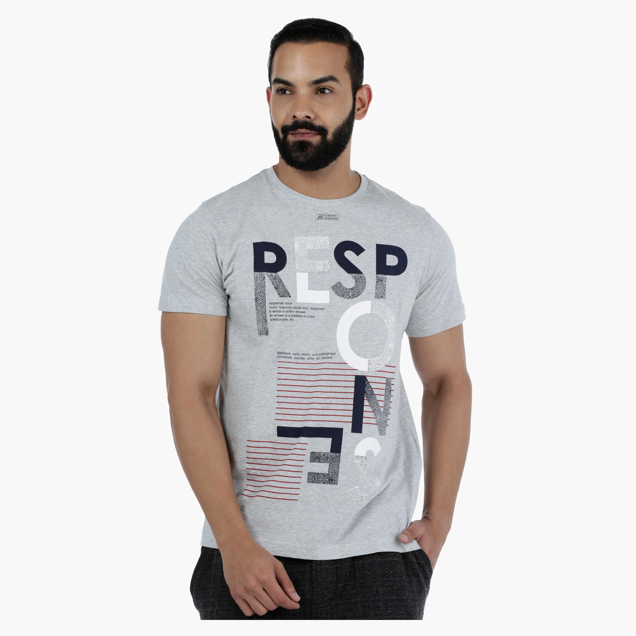 Printed T-Shirt with Short Sleeves-men-clothing-tshirtsandpolos-tshirts-image-5