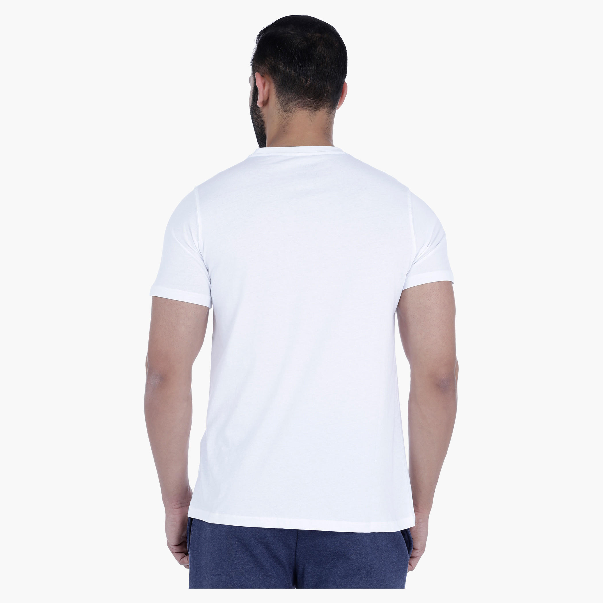 Printed T-Shirt with Short Sleeves-men-clothing-tshirtsandpolos-tshirts-image-2