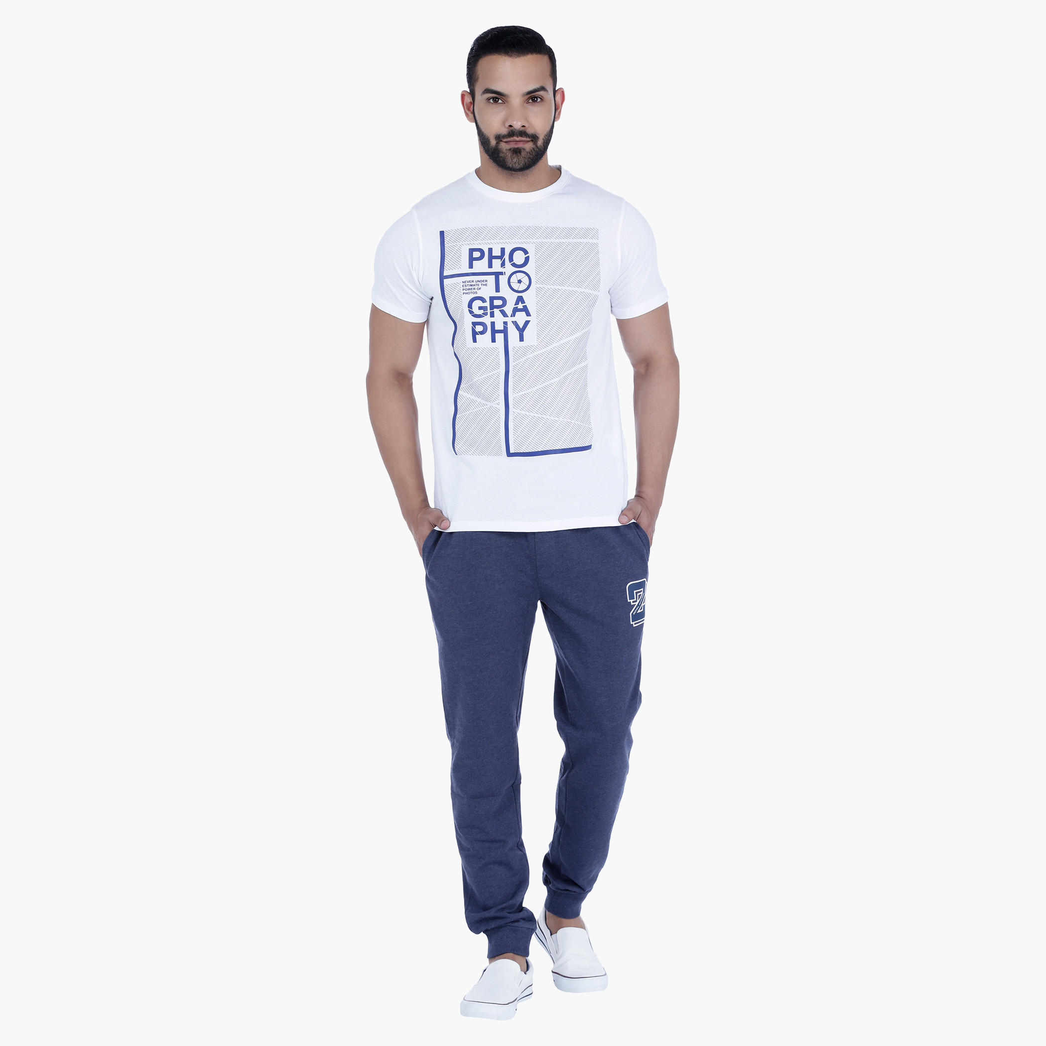 Printed T-Shirt with Short Sleeves-men-clothing-tshirtsandpolos-tshirts-image-5