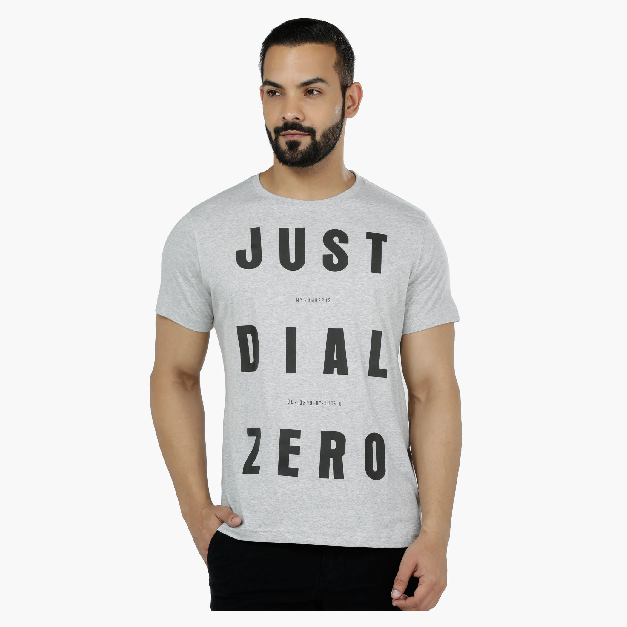 Printed Round Neck Short Sleeves Cotton T-Shirt-men-clothing-tshirtsandpolos-tshirts-image-1