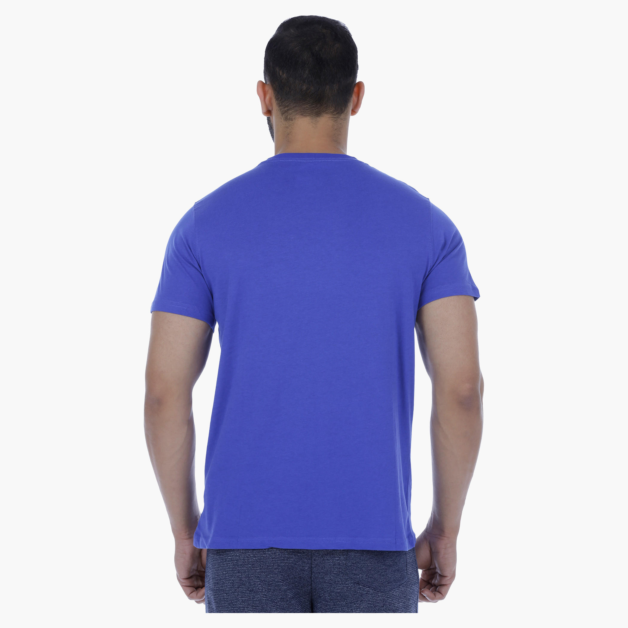 Printed T-Shirt with Short Sleeves-men-clothing-tshirtsandpolos-tshirts-image-7