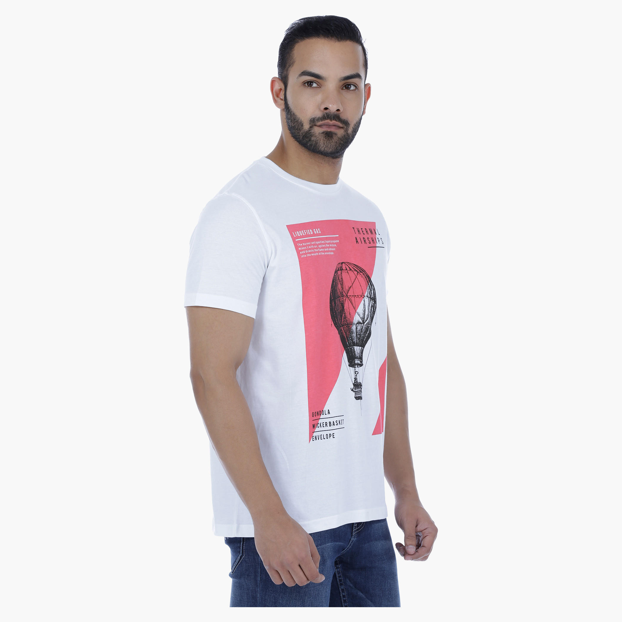 Printed T-Shirt with Short Sleeves-men-clothing-tshirtsandpolos-tshirts-image-3