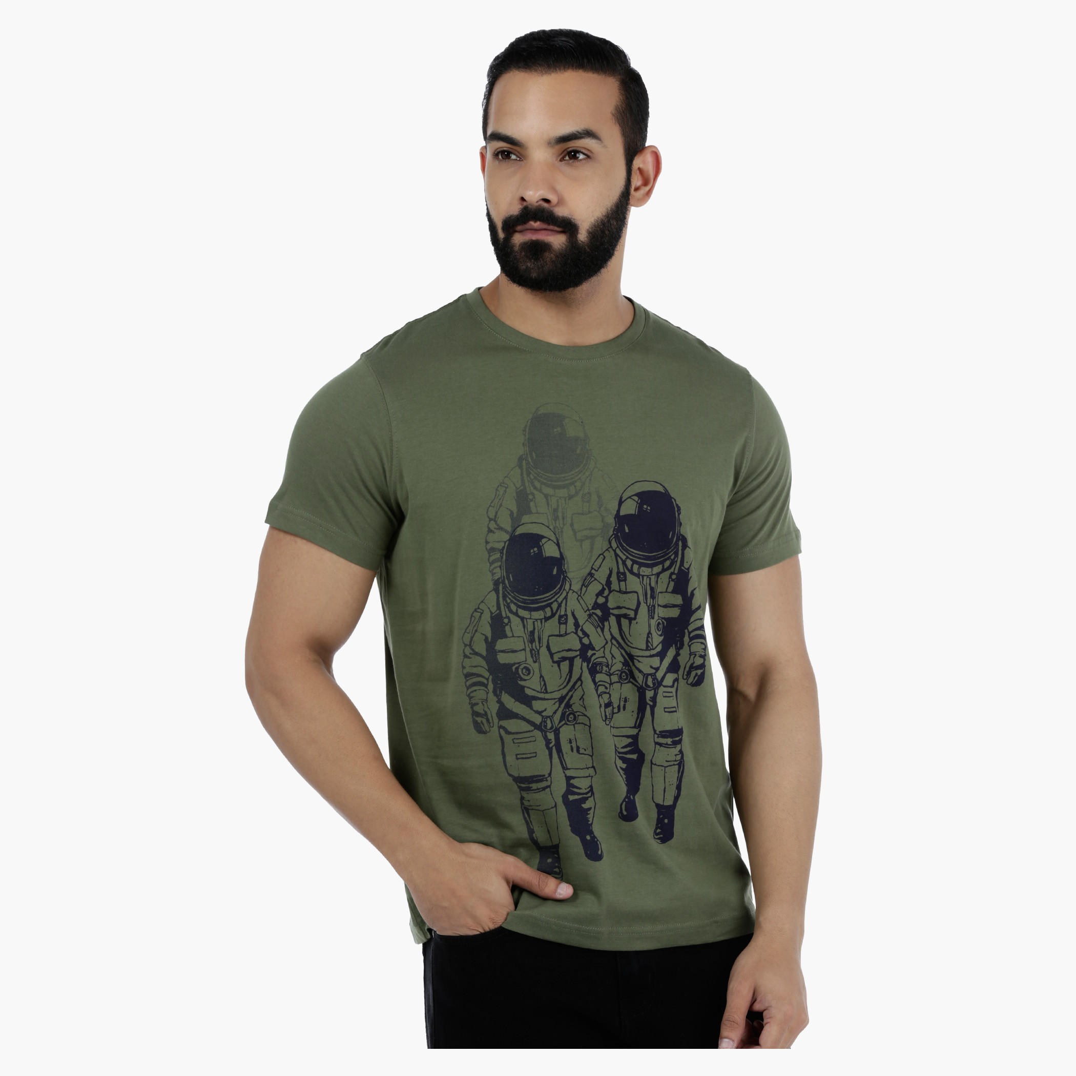 Printed Round Neck Short Sleeves Cotton T-Shirt-men-clothing-tshirtsandpolos-tshirts-image-6