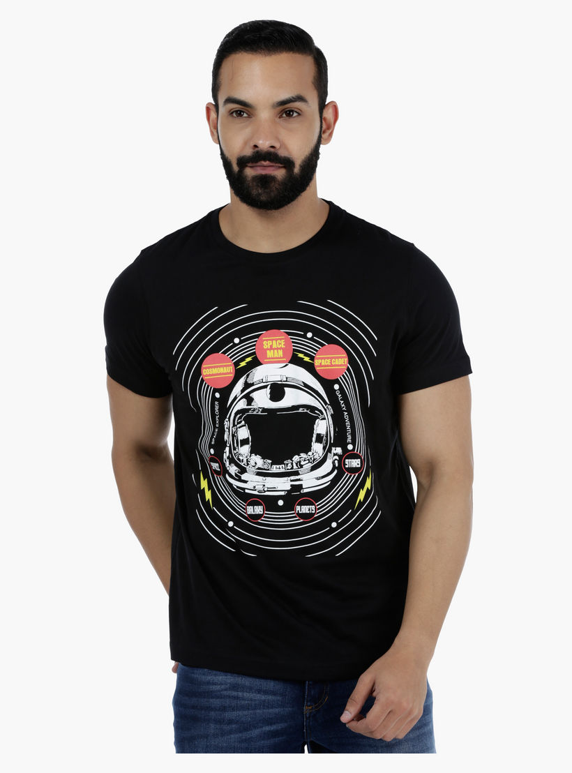 Printed Round Neck Short Sleeves Cotton T-Shirt-men-clothing-tshirtsandpolos-tshirts-image-5
