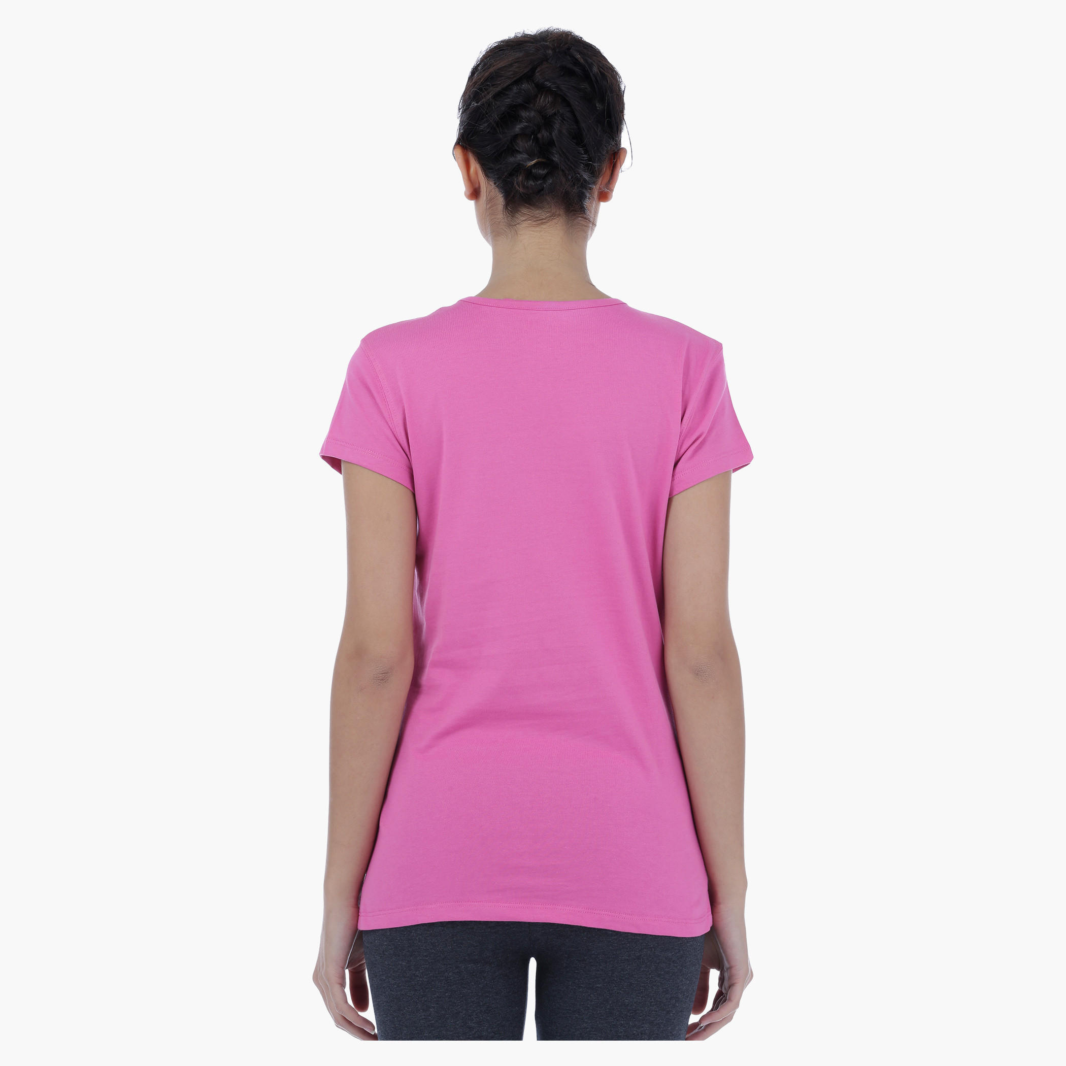 Printed T-Shirt with Short Sleeves-women-clothing-tshirts-image-2