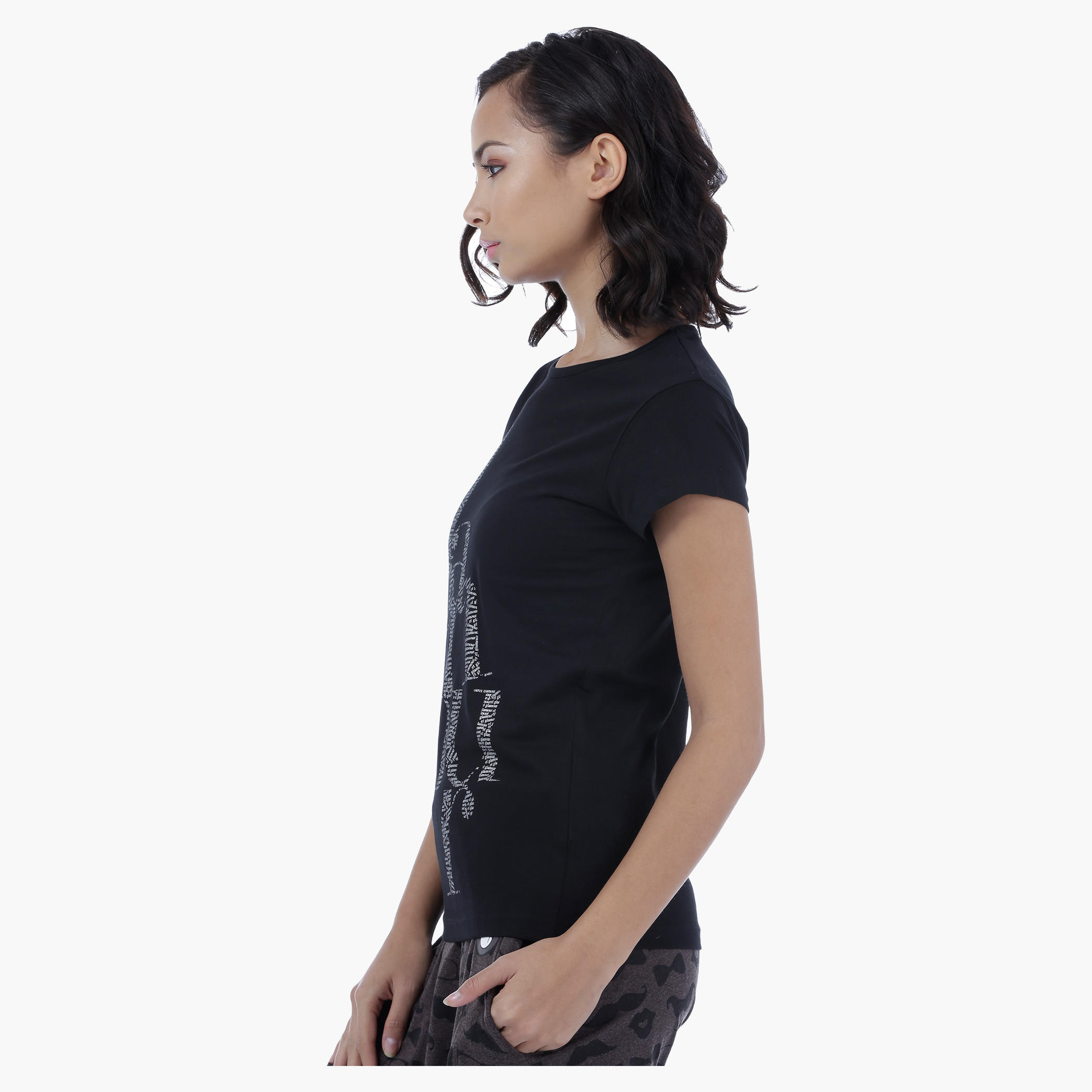 Printed T-Shirt with Short Sleeves-women-clothing-tshirts-image-3