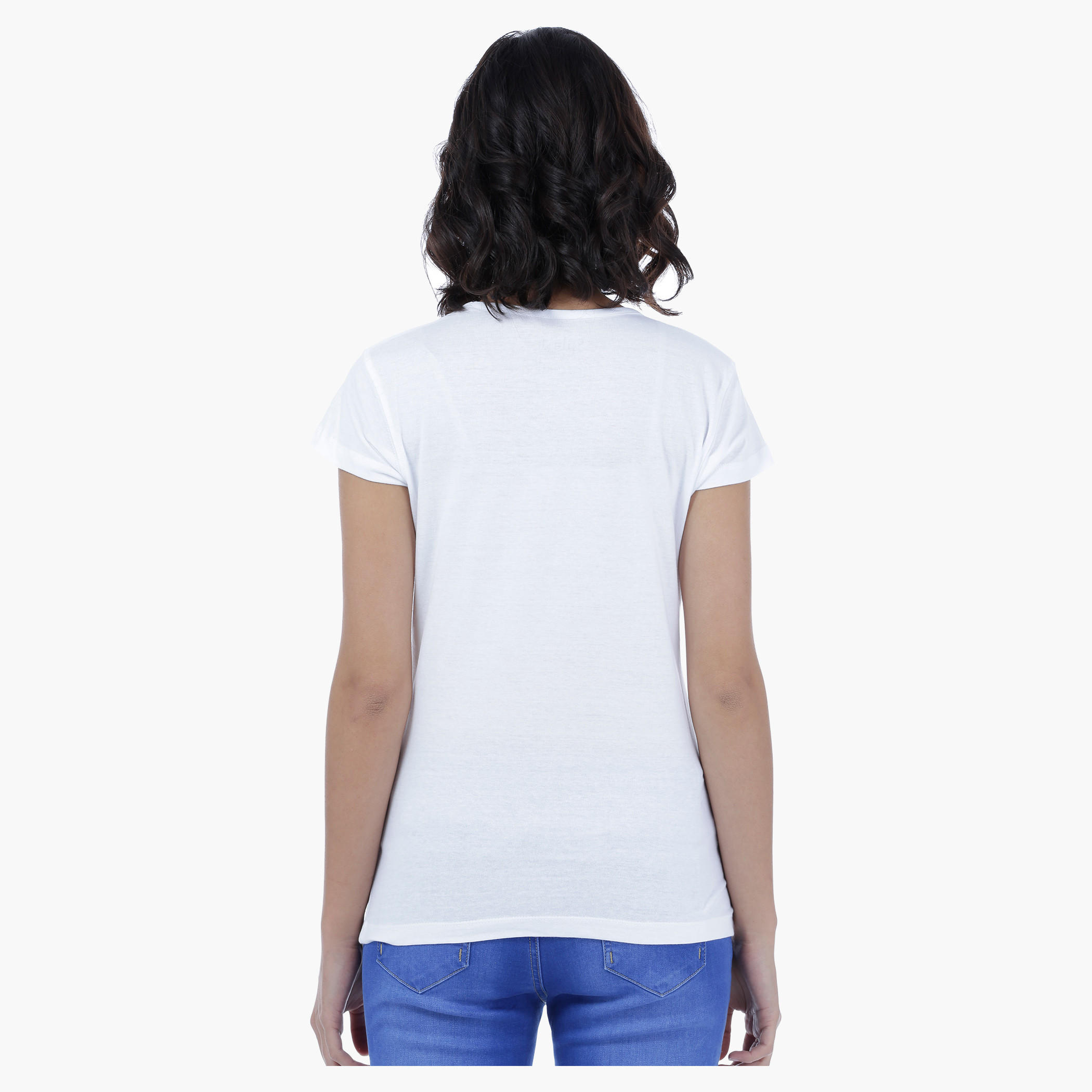 Printed T-Shirt with Short Sleeves-women-clothing-tshirts-image-2