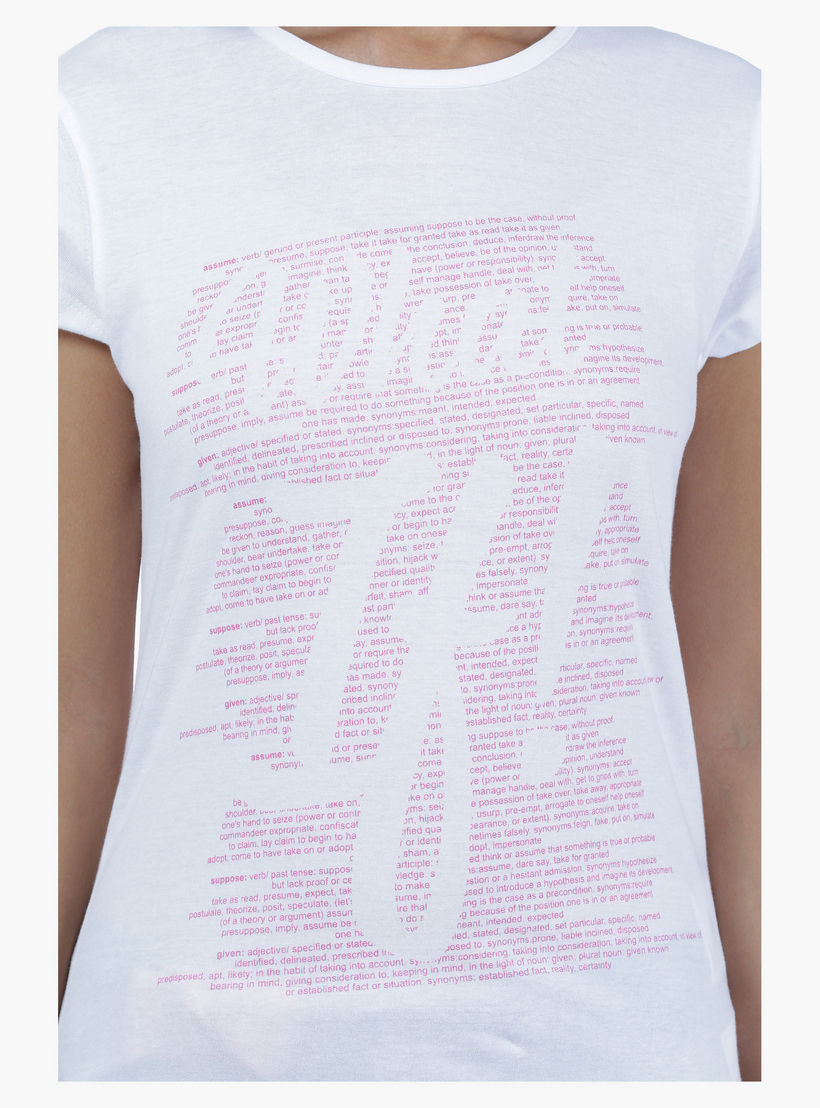 Printed T-Shirt with Short Sleeves-women-clothing-tshirts-image-4