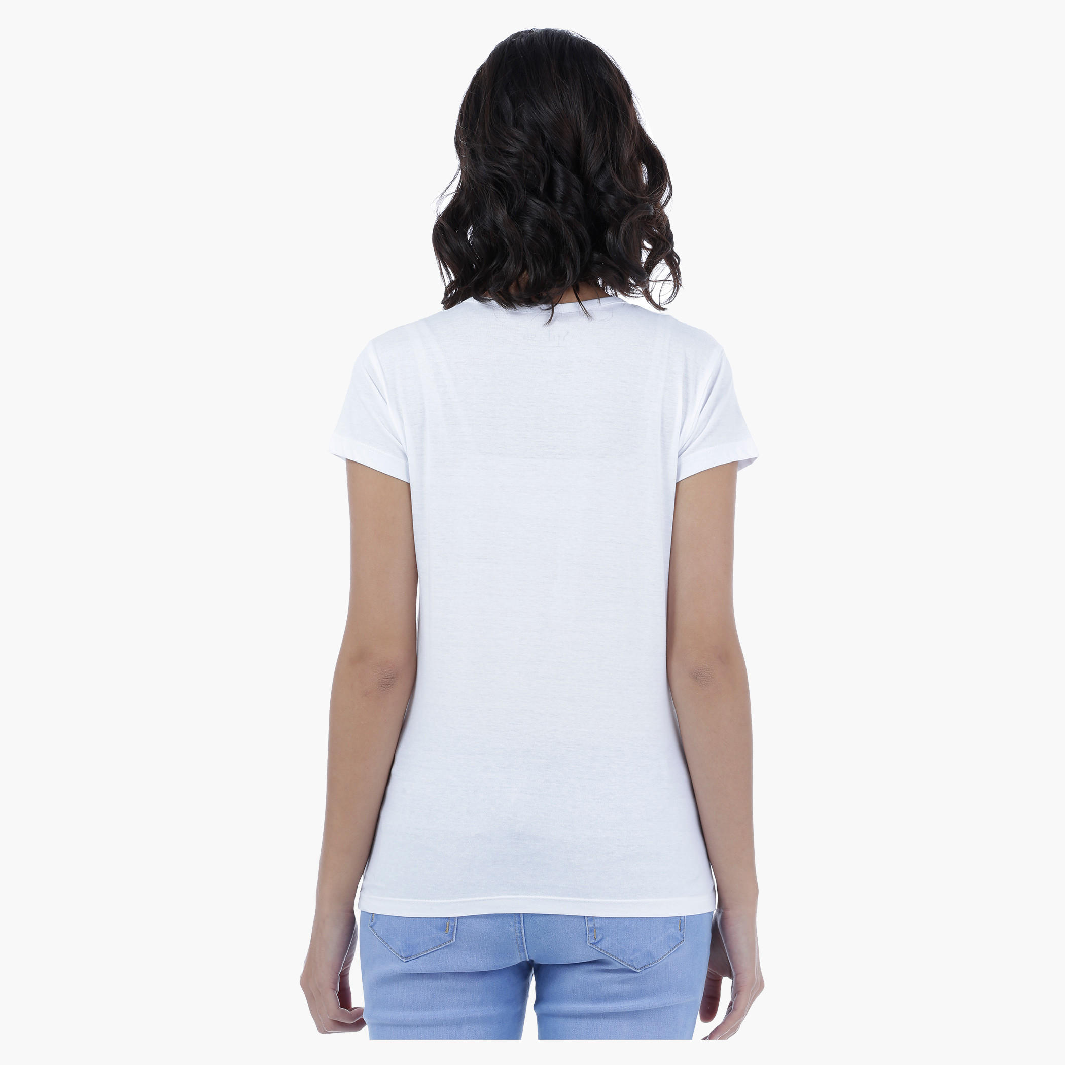 Printed T-Shirt with Short Sleeves-women-clothing-tshirts-image-4