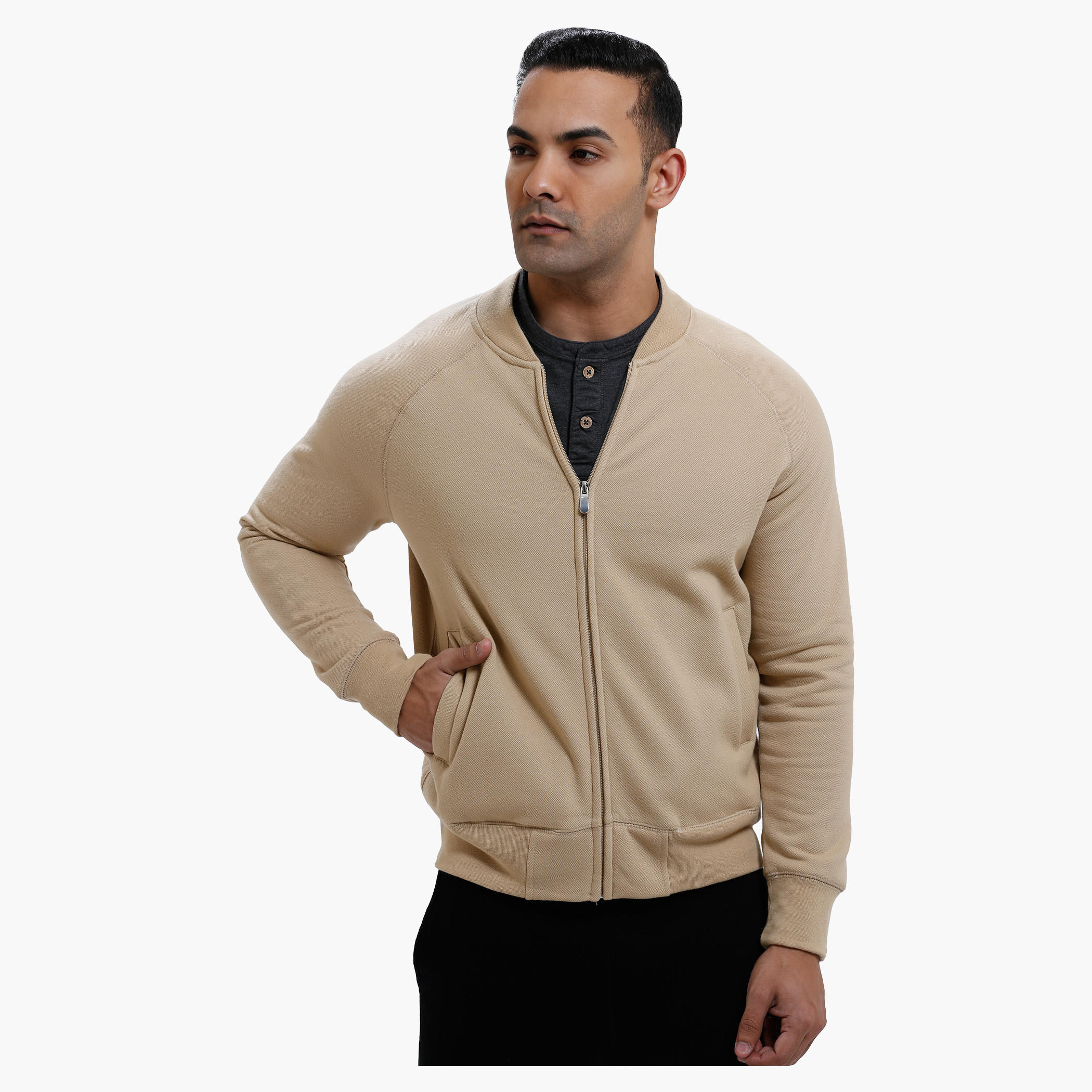 Long Sleeves Jacket with Zip Closure-men-winterwear-hoodiesandsweatshirts-image-5