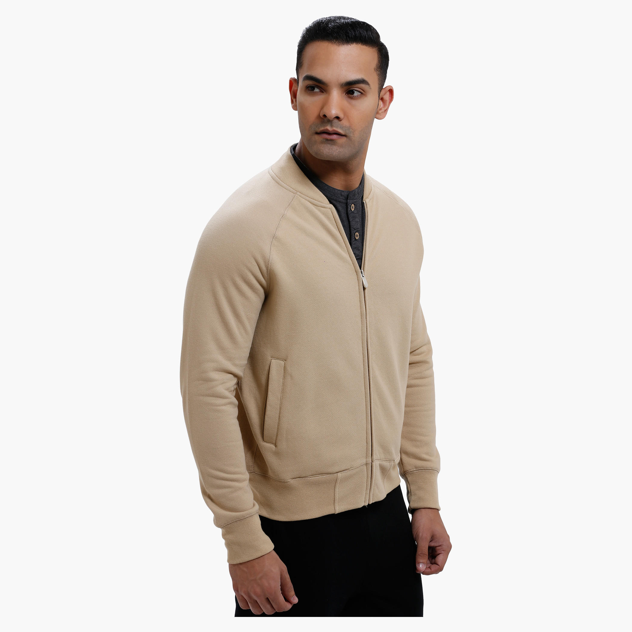 Long Sleeves Jacket with Zip Closure-men-winterwear-hoodiesandsweatshirts-image-3