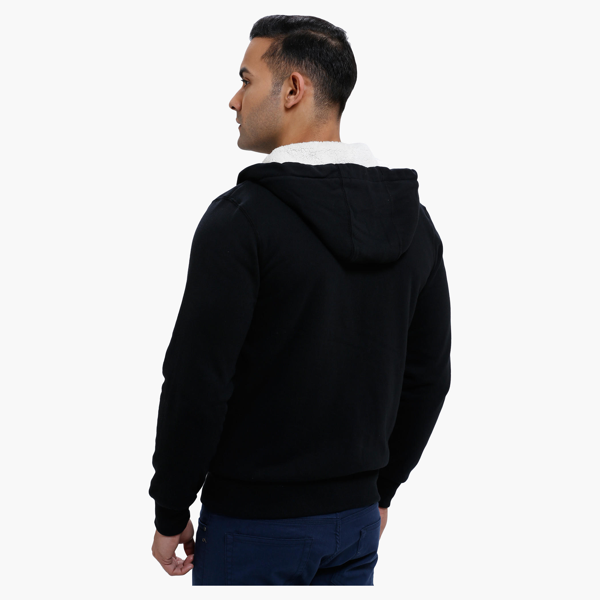 Hooded Long Sleeves Sweatshirt with Zip Closure-men-winterwear-hoodiesandsweatshirts-image-12