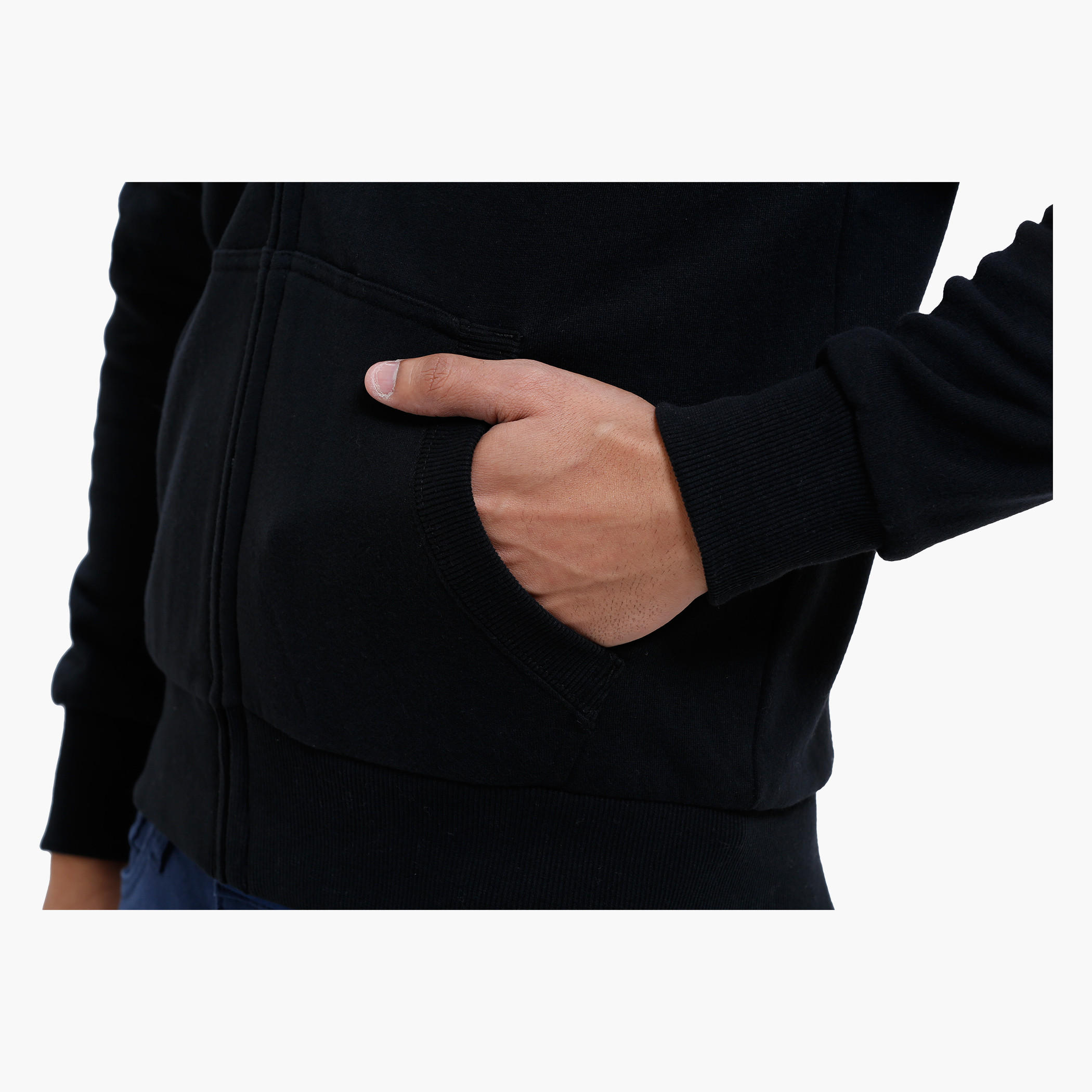 Hooded Long Sleeves Sweatshirt with Zip Closure-men-winterwear-hoodiesandsweatshirts-image-14