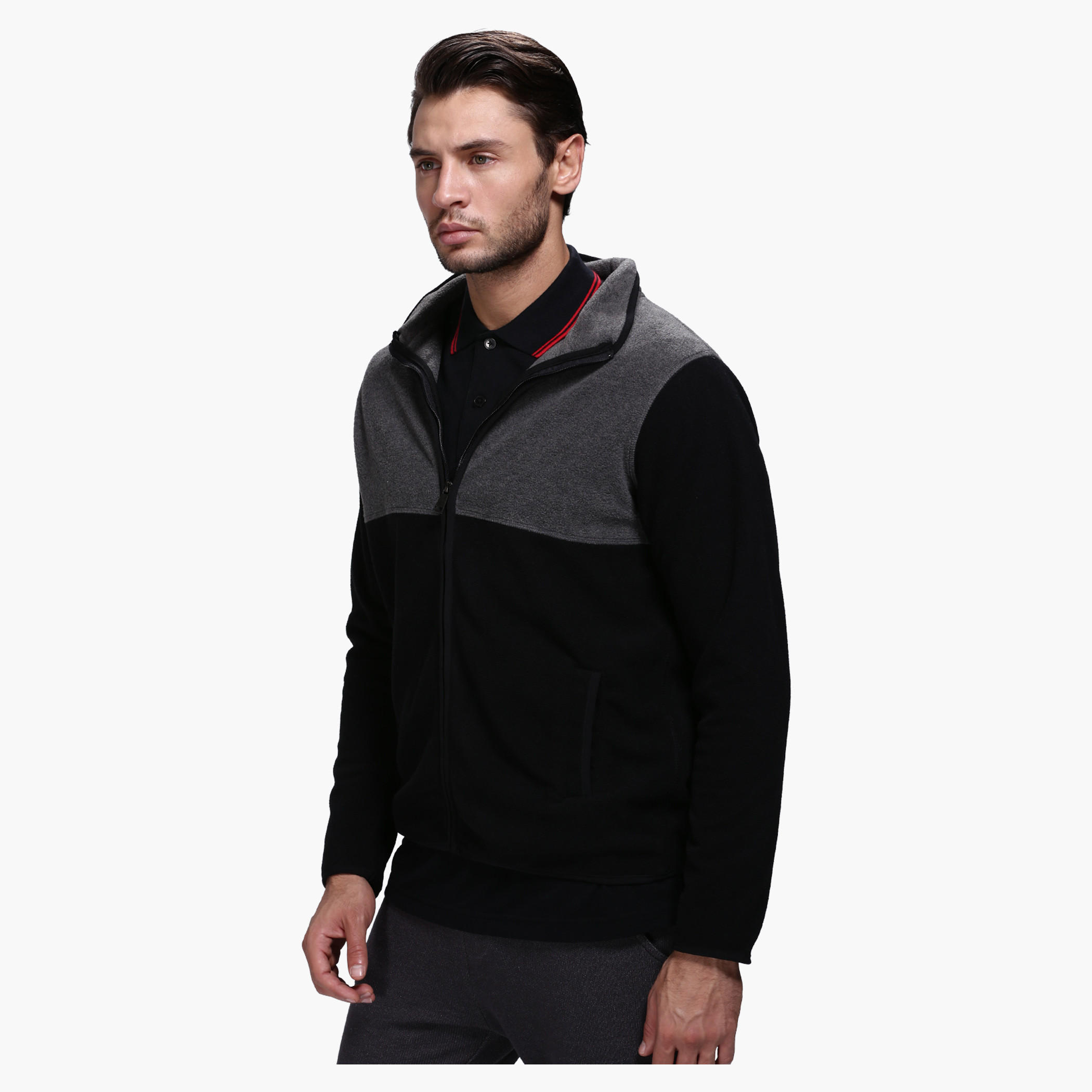 Jacket with Zip Detail and Long Sleeves-men-clothing-jacketsandblazers-jackets-image-3