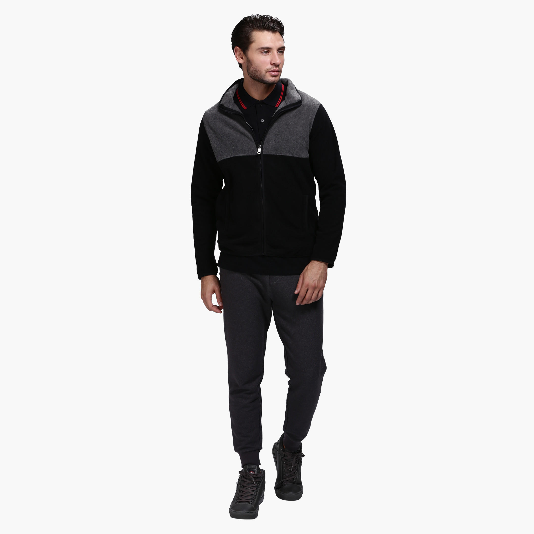 Jacket with Zip Detail and Long Sleeves-men-clothing-jacketsandblazers-jackets-image-5