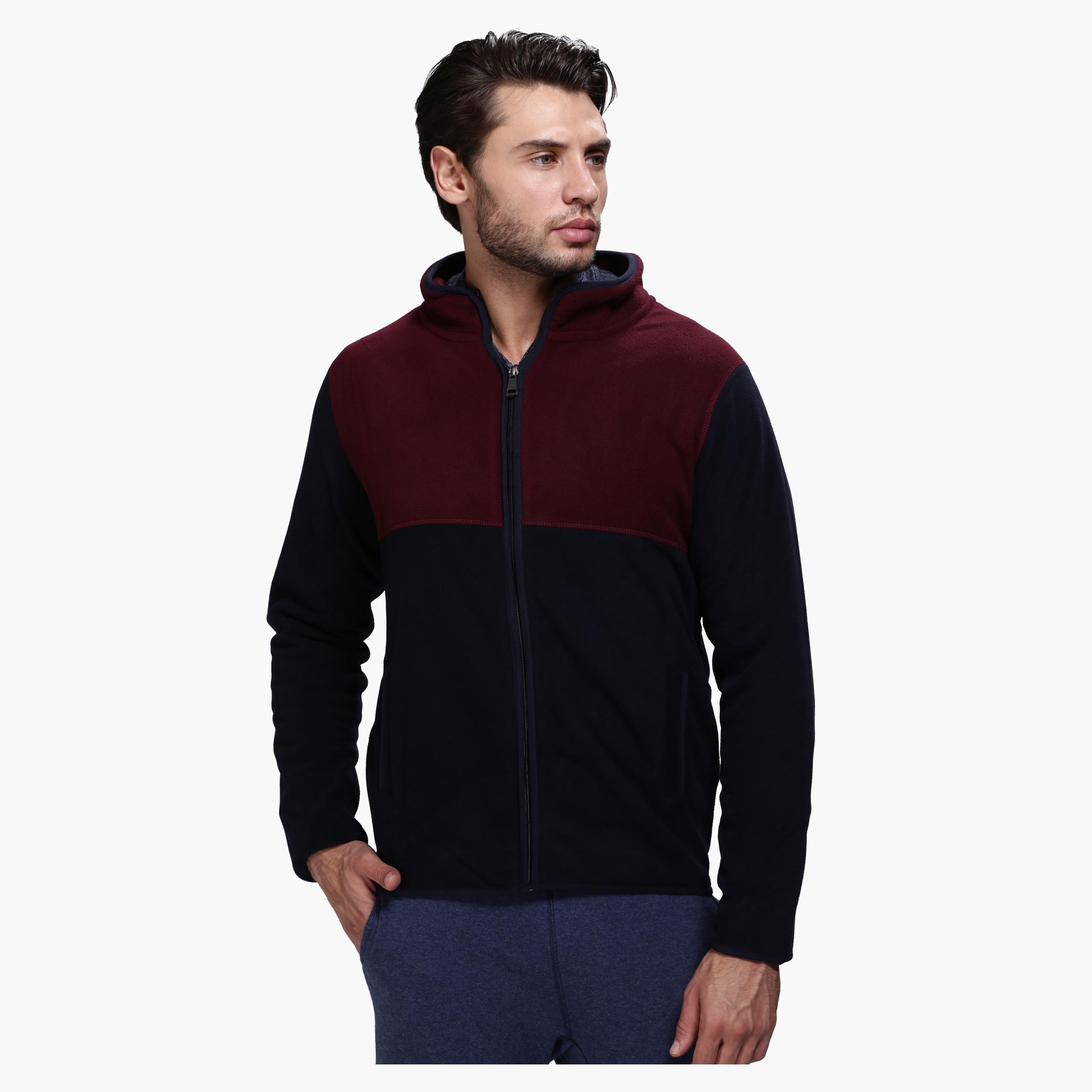 Jacket with Zip Detail and Long Sleeves-men-clothing-jacketsandblazers-jackets-image-6