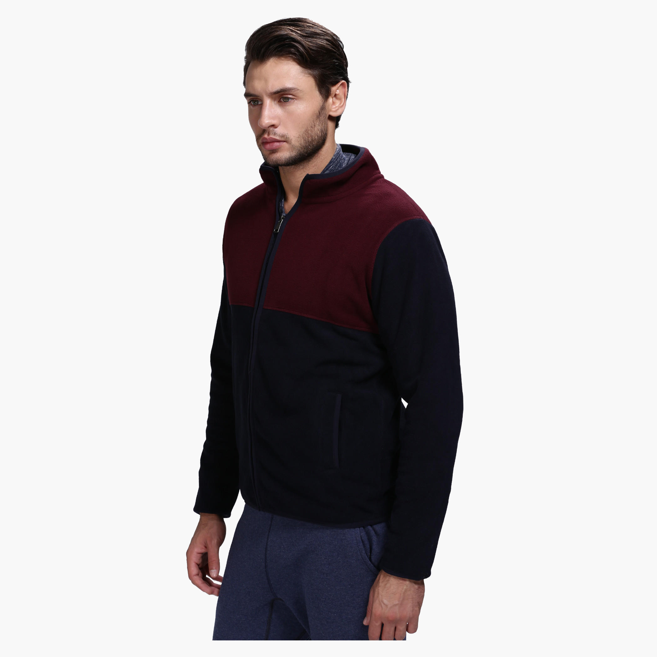 Jacket with Zip Detail and Long Sleeves-men-clothing-jacketsandblazers-jackets-image-8