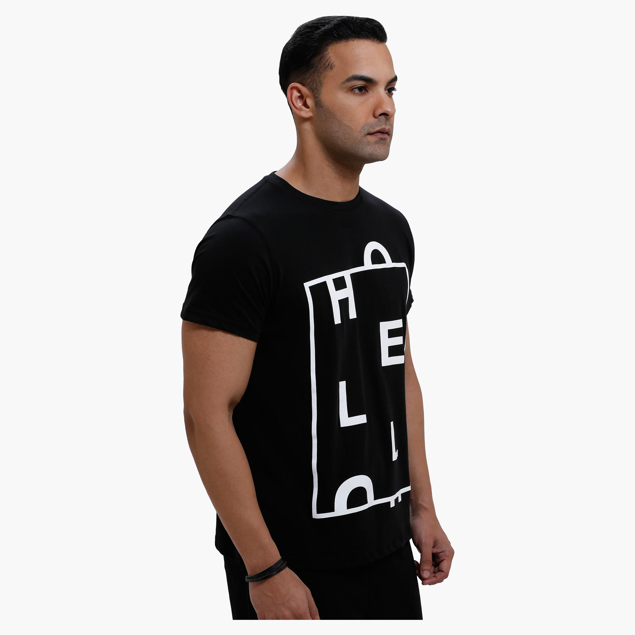 Printed Crew Neck T-Shirt with Short Sleeves in Regular Fit-men-clothing-tshirtsandpolos-tshirts-image-3