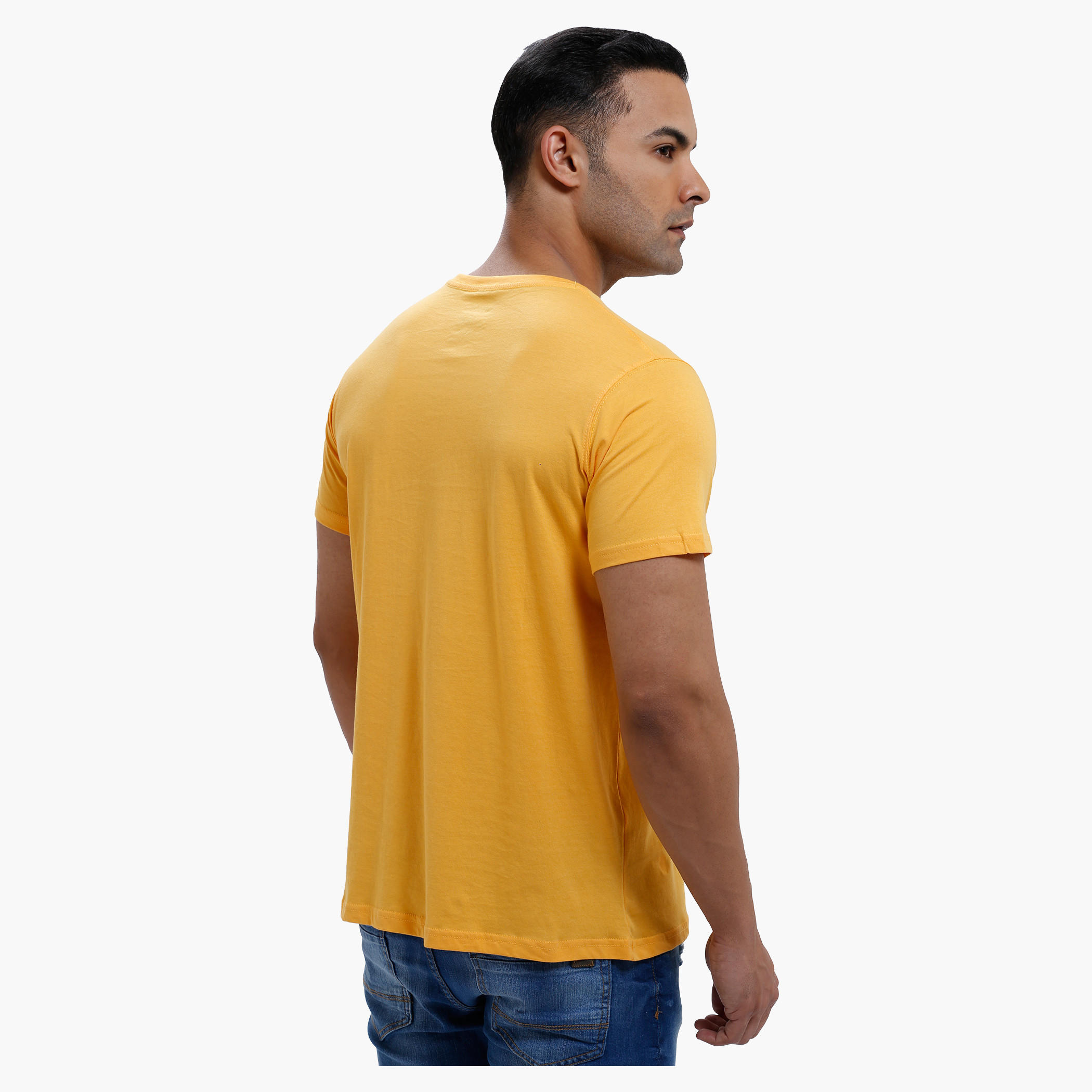 Printed Crew Neck T-Shirt with Short Sleeves in Regular Fit-men-clothing-tshirtsandpolos-tshirts-image-7