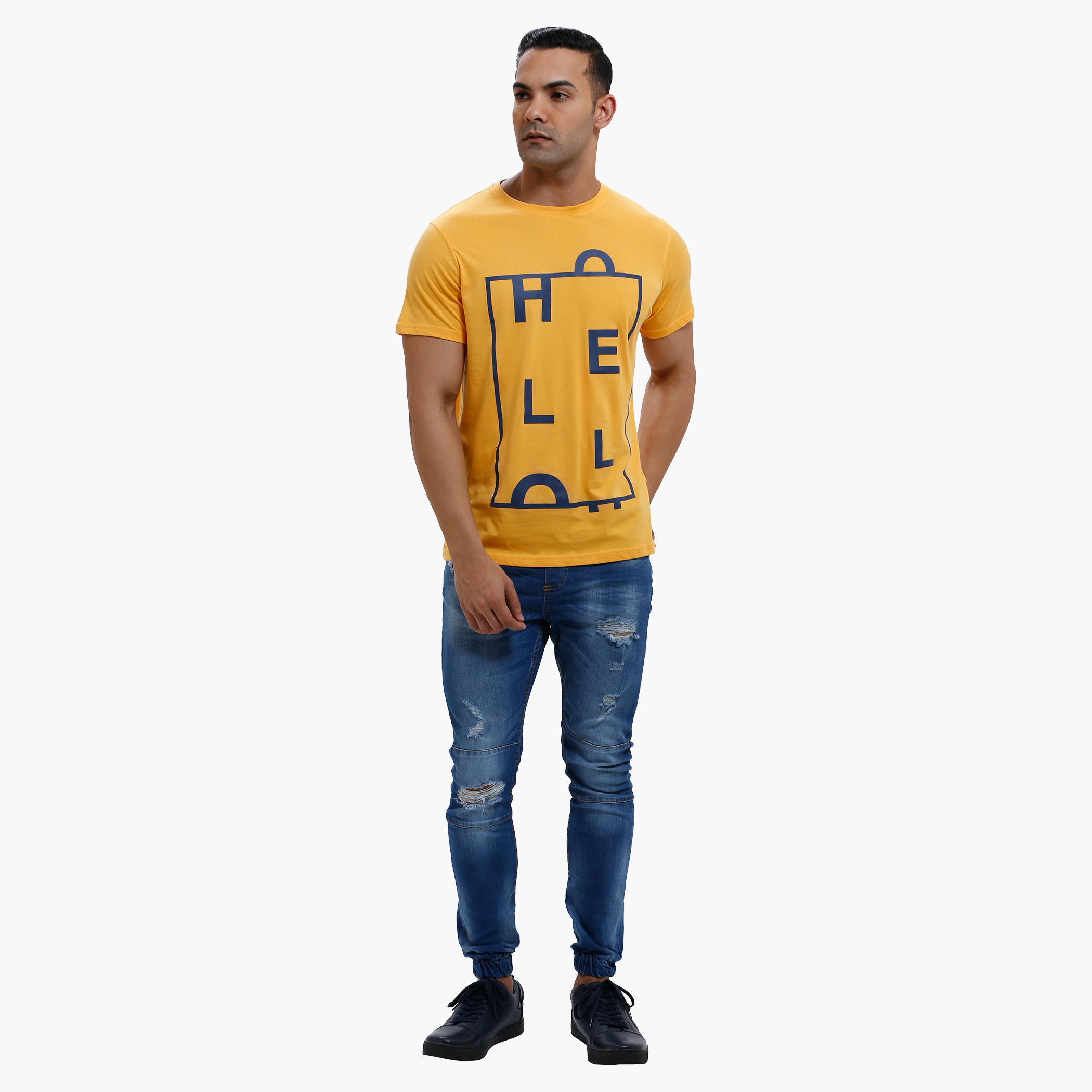Printed Crew Neck T-Shirt with Short Sleeves in Regular Fit-men-clothing-tshirtsandpolos-tshirts-image-10