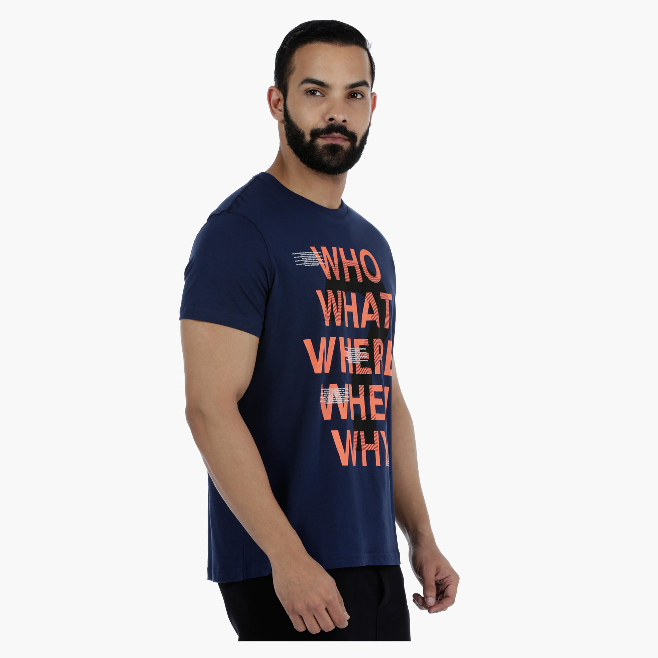 Printed T-Shirt with Short Sleeves-men-clothing-tshirtsandpolos-tshirts-image-3