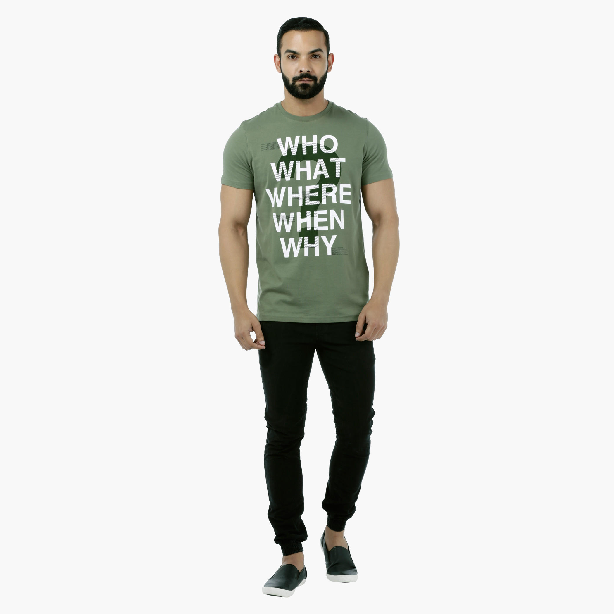 Basic Printed Short-sleeved T-shirt with Bio-wash-men-clothing-tshirtsandpolos-tshirts-image-5