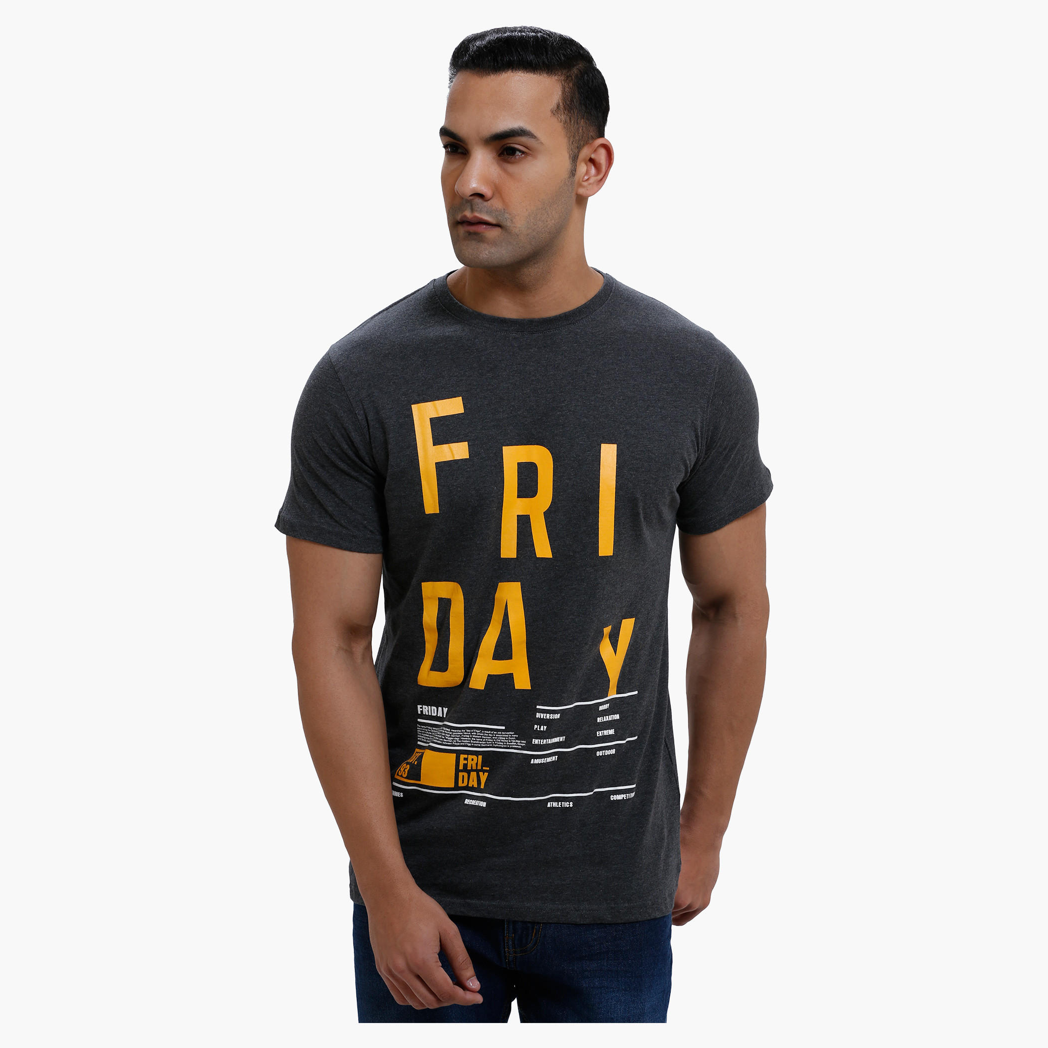 Printed T-Shirt with Short Sleeves-men-clothing-tshirtsandpolos-tshirts-image-1
