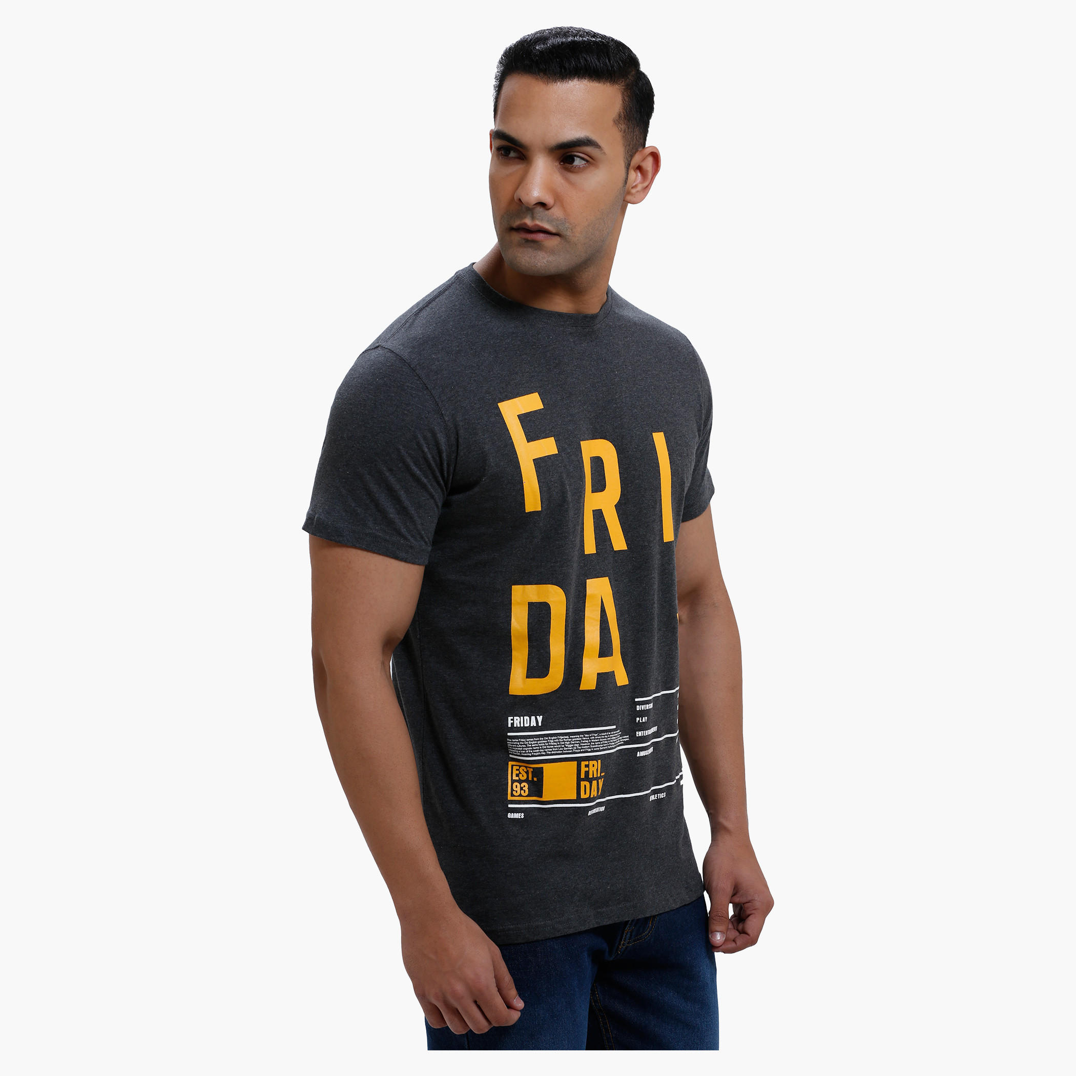 Printed T-Shirt with Short Sleeves-men-clothing-tshirtsandpolos-tshirts-image-3