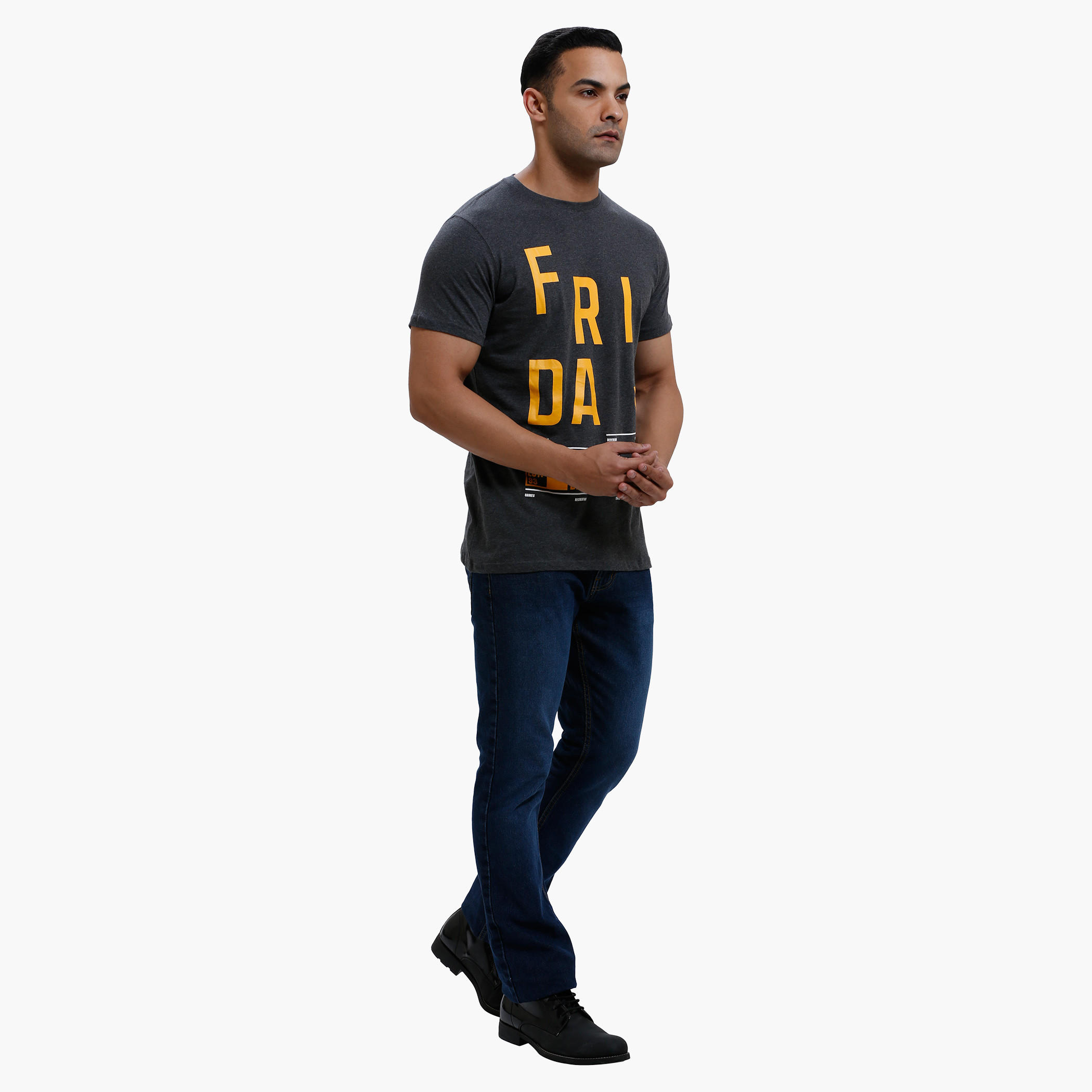 Printed T-Shirt with Short Sleeves-men-clothing-tshirtsandpolos-tshirts-image-5